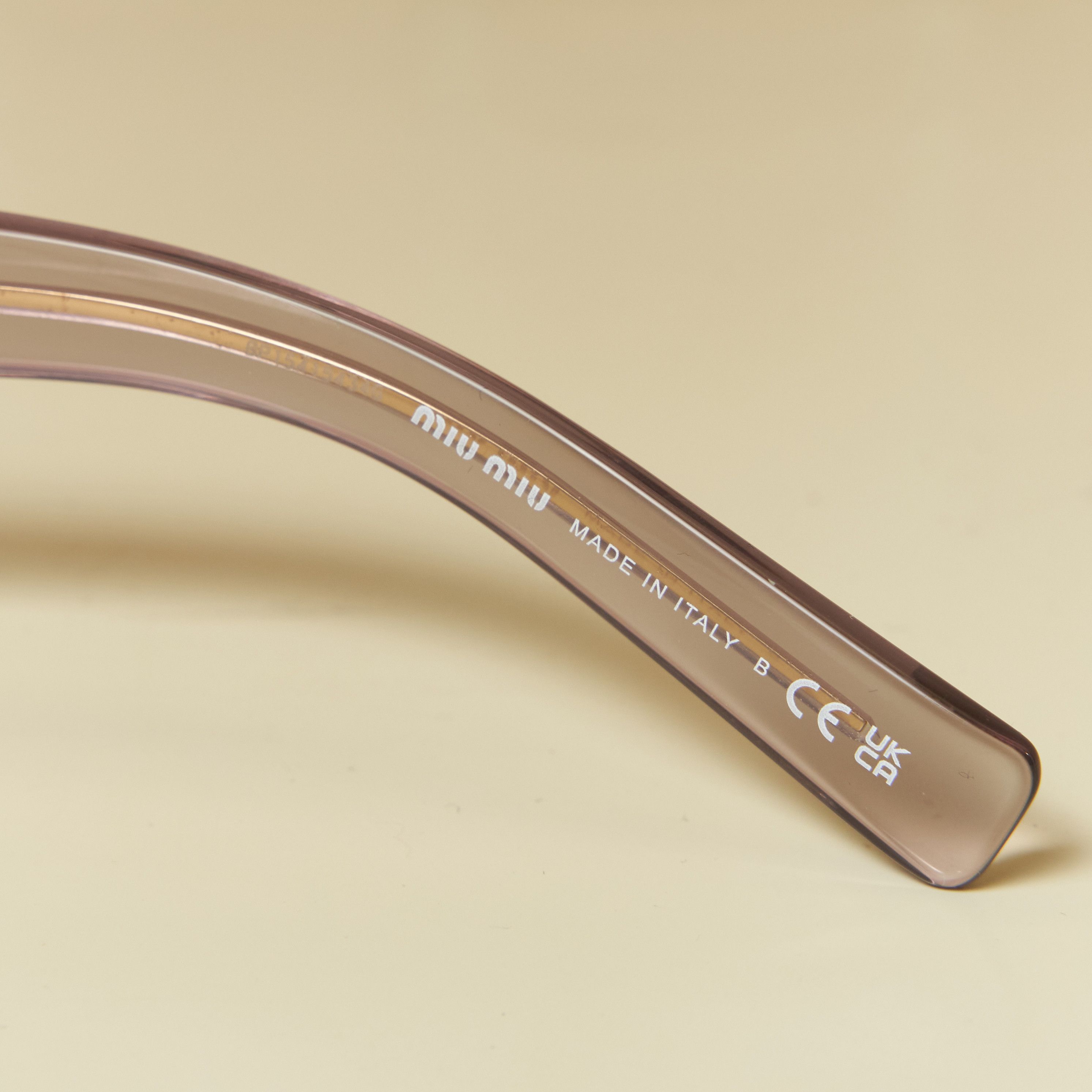 Miu Miu MIU MIU MU 14ZS 12W20I Sunglasses Size ONE SIZE - 3 Thumbnail