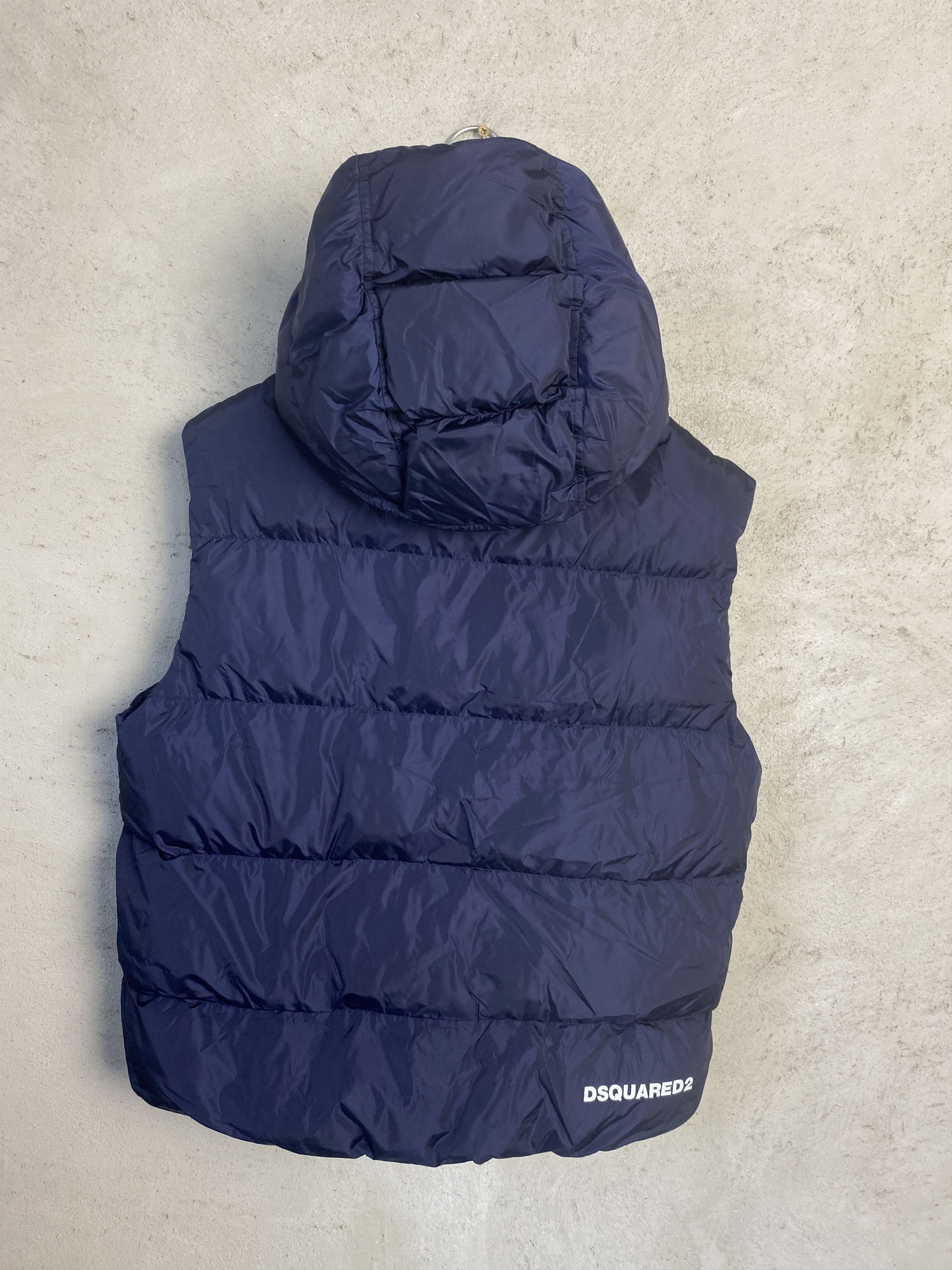 Dsquared2 Dsquared2 rear logo hooded puffer jacket vest Size US S / EU 44-46 / 1 - 3 Thumbnail