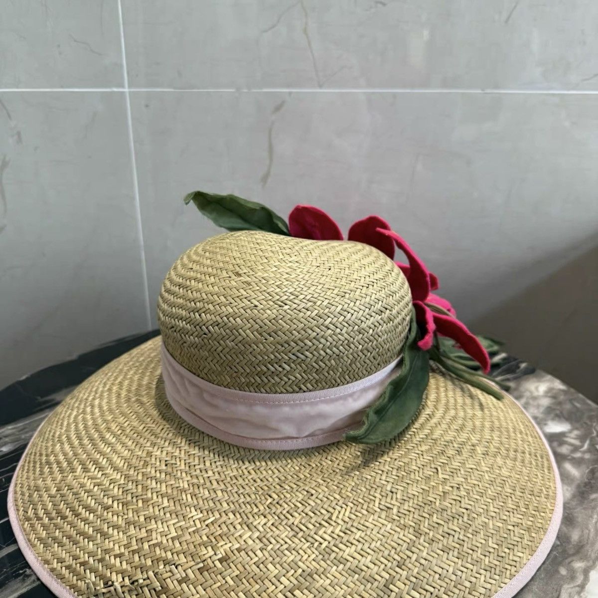 Gucci Runway flowers hat Size ONE SIZE - 3 Thumbnail