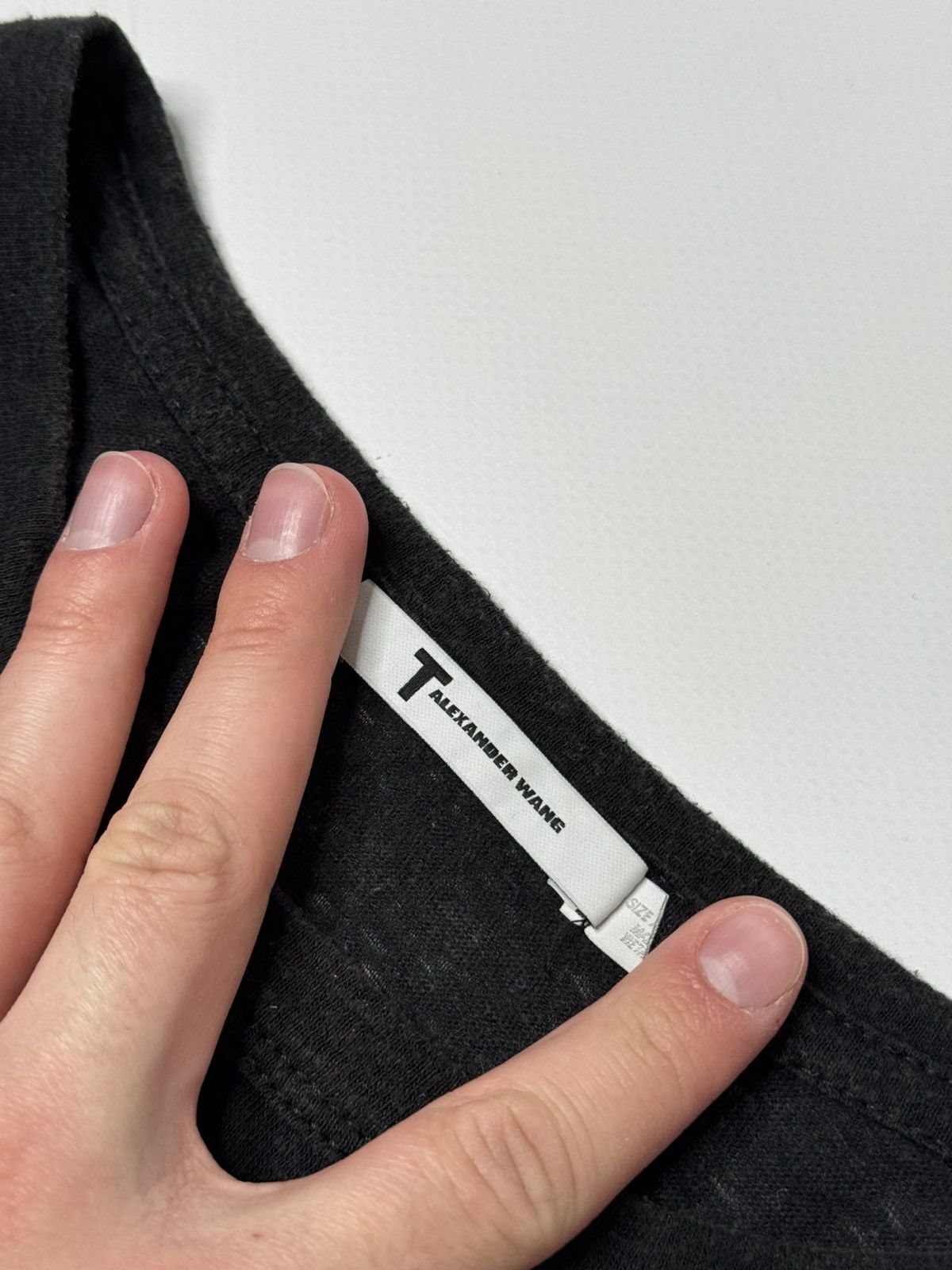 Alexander Wang T Alexander Wang pocket longsleeve tee archive avant garde Size US S / EU 44-46 / 1 - 3 Thumbnail