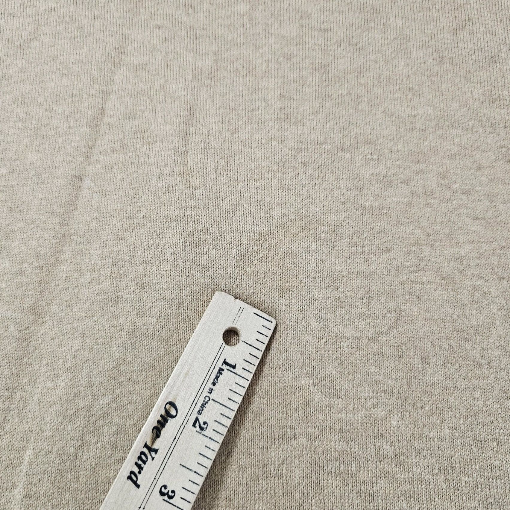 J.Crew J.Crew Mens Sweater Mock Neck Quarter Zip Harbor Cotton Pullover Tan Beige F4718 Size US XL / EU 56 / 4 - 4 Thumbnail
