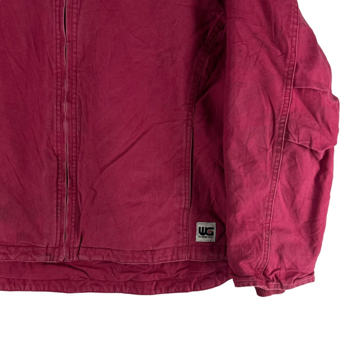 Japanese Brand 🔥90’s Vintage Bomber Jacket Detroit Work WG by Working Size US L / EU 52-54 / 3 - 4 Thumbnail