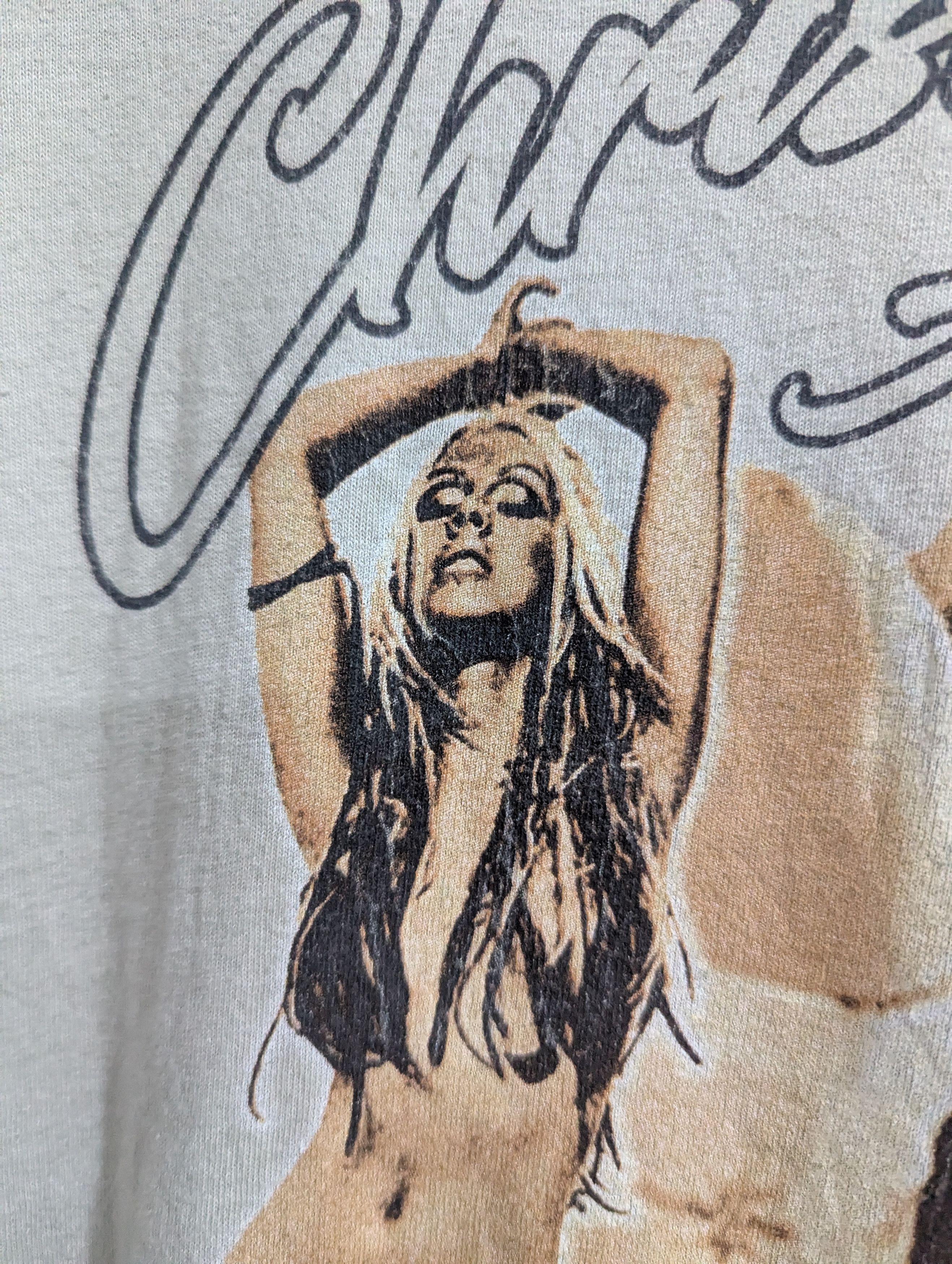 Vintage Christina Aguilera Size US XL / EU 56 / 4 - 3 Thumbnail
