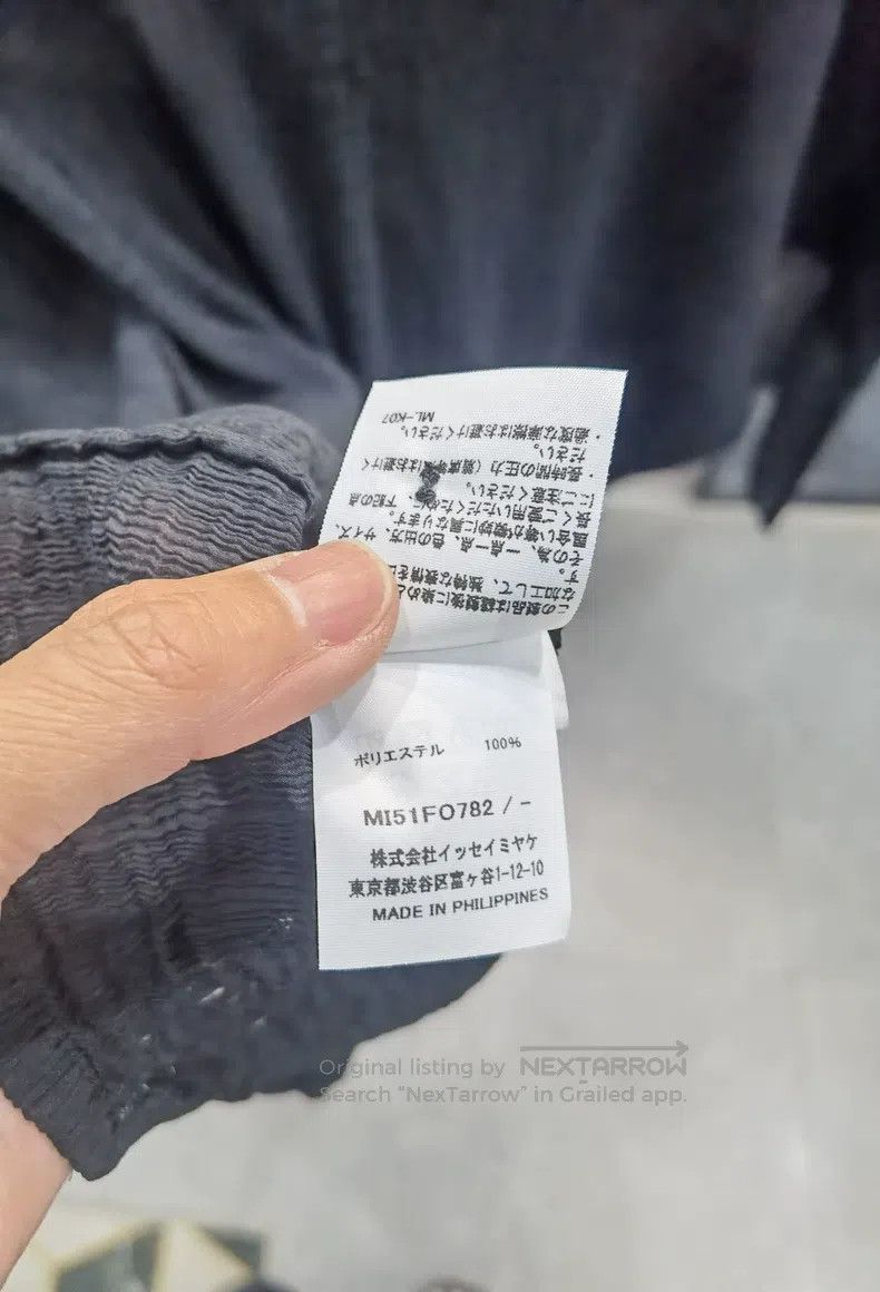Issey Miyake Issey Miyake size:one size Black Sheer Cardigan Size XXS / US 00 / IT 34 - 5 Thumbnail