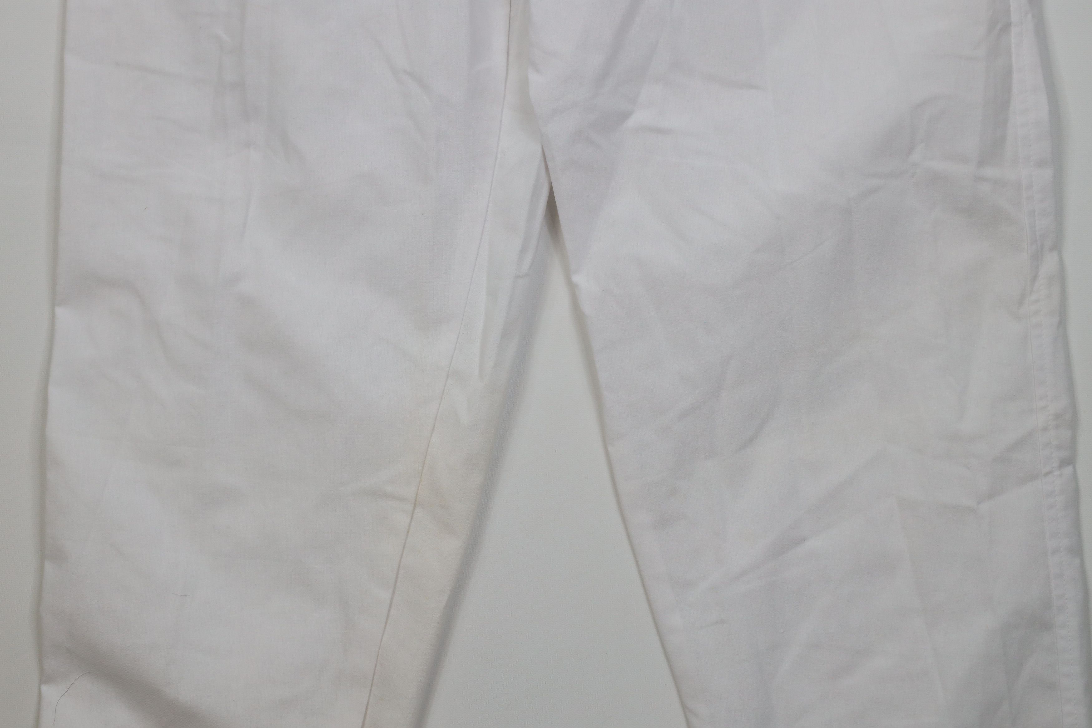 Vintage Deadstock Vintage 90s Streetwear Relaxed Fit Pants White Size 32" / US 10 / IT 46 - 3 Thumbnail