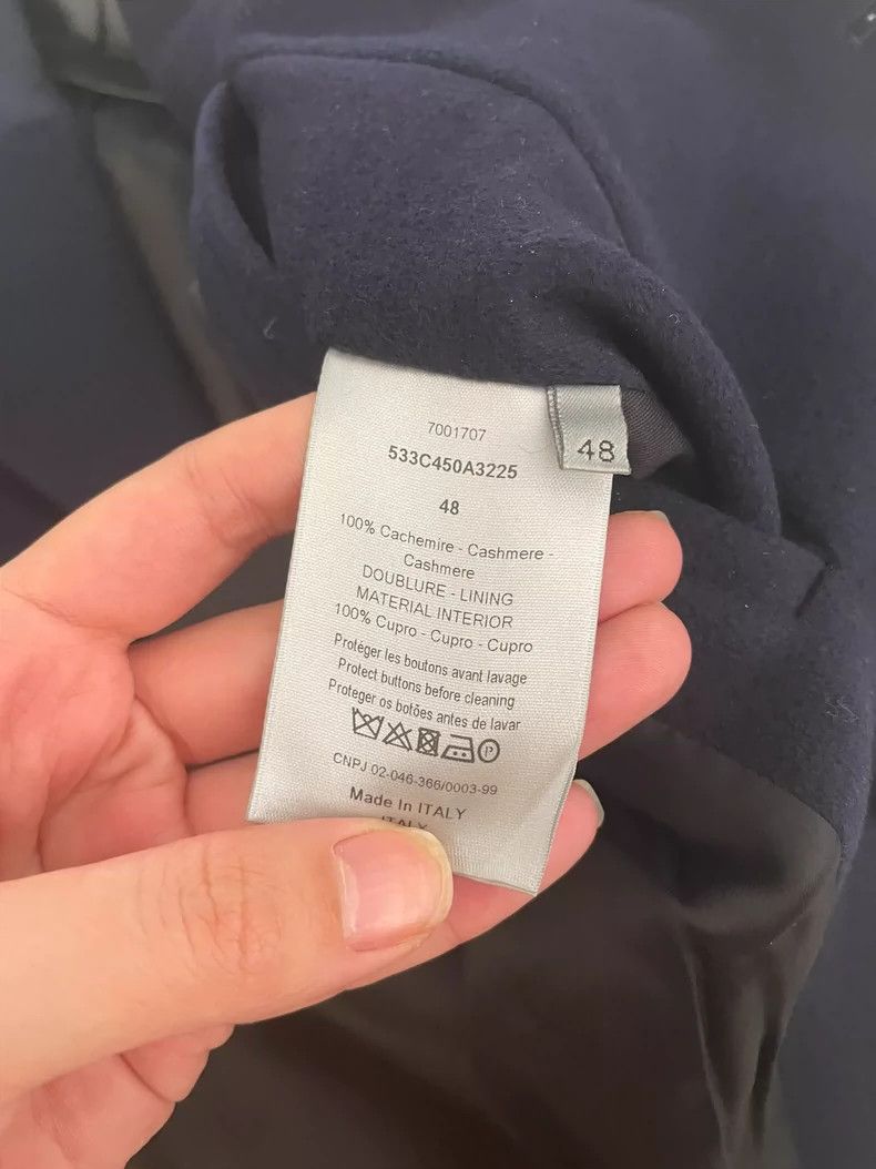 Dior Dior 100% cashmere men's medium and long suit 2502-Nextarro Size 48R - 6 Thumbnail