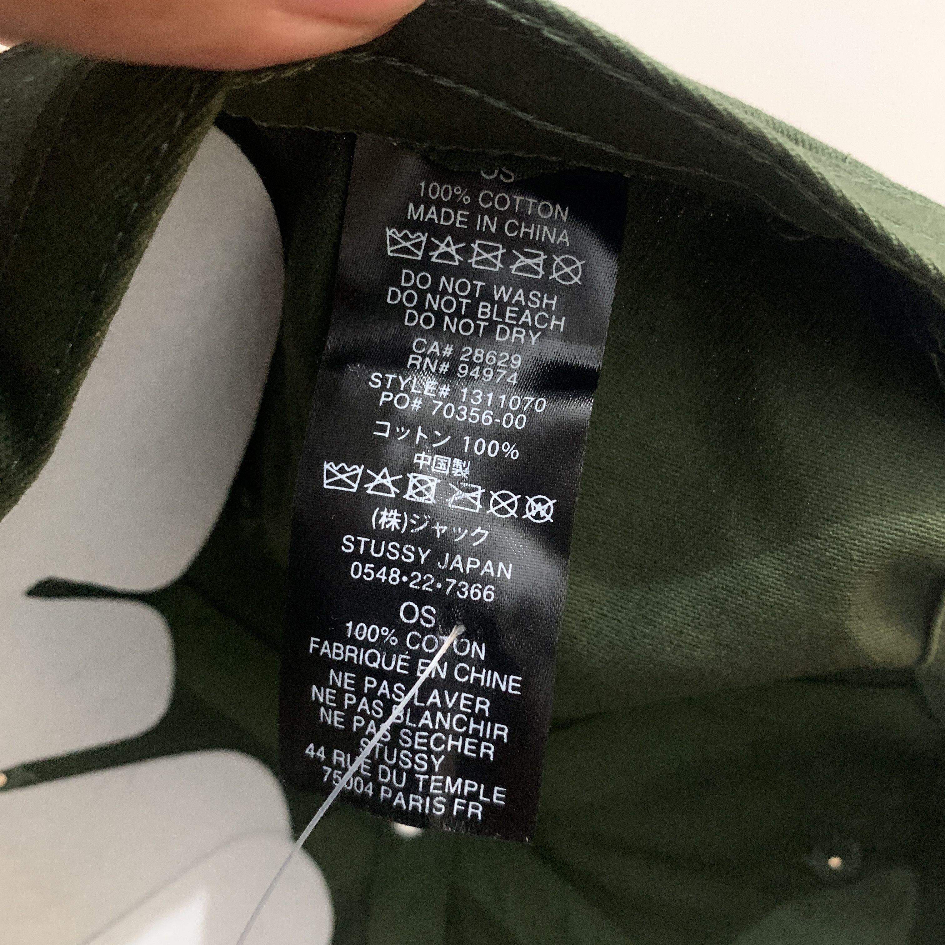 Stussy Stussy basic stock low pro cap Size ONE SIZE - 5 Thumbnail
