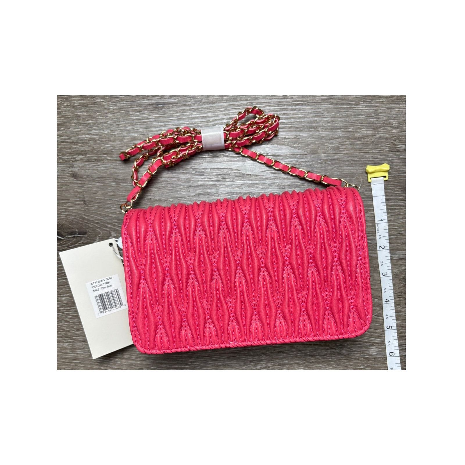 Valentino Orlandi NWT Pink Valentino Orlandi Crossbody Bag - Quilted Chic Size ONE SIZE - 2 Thumbnail