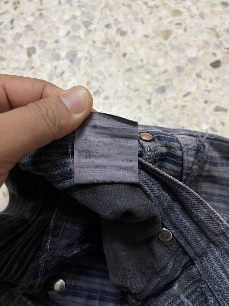 Issey Miyake × Japanese Brand Distressed Japanese brand AYUITE patchwork denim Size US 30 / EU 46 - 5 Thumbnail