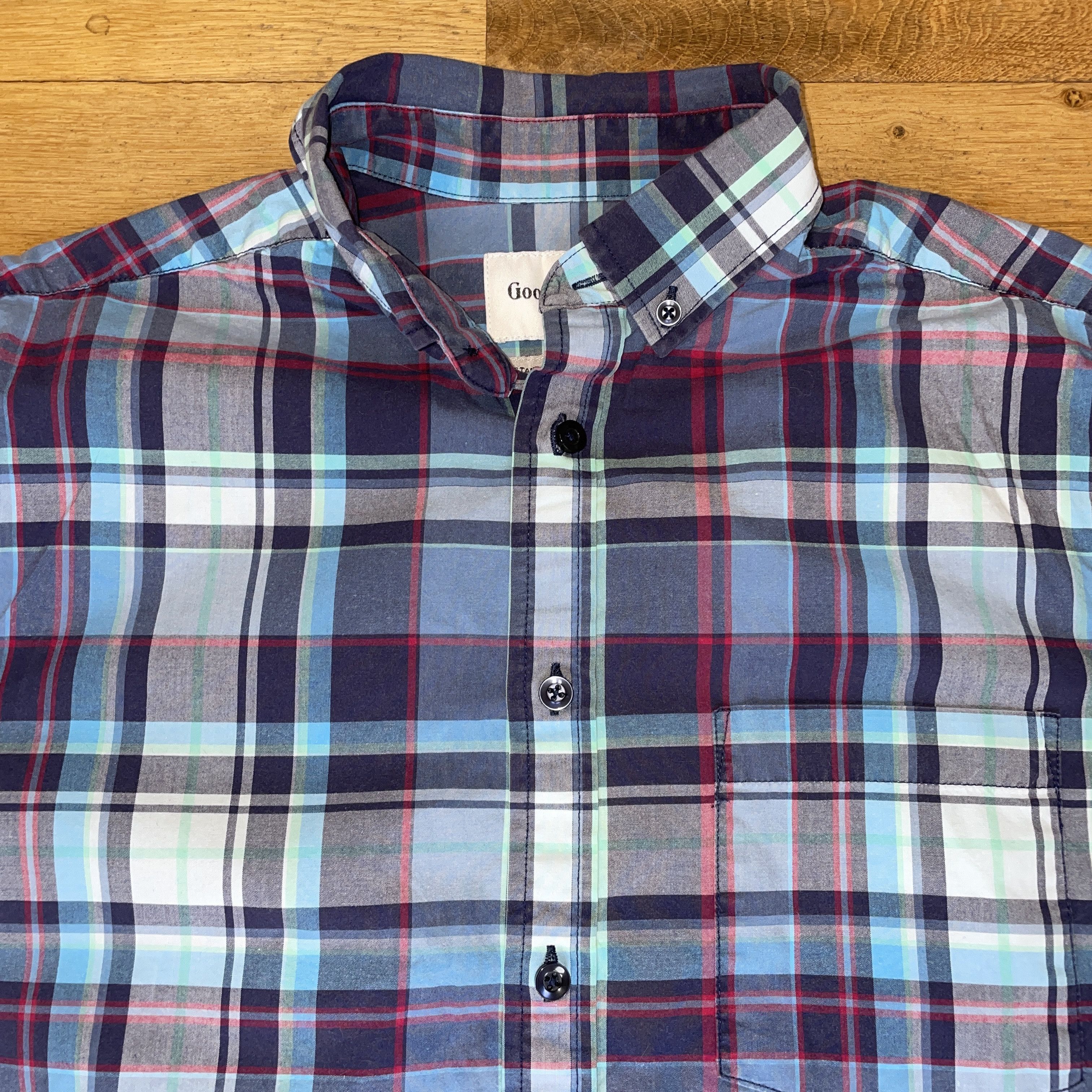 Vintage Goodfellow Men's Standard Fir Check Shirt Size S Size US S / EU 44-46 / 1 - 3 Thumbnail