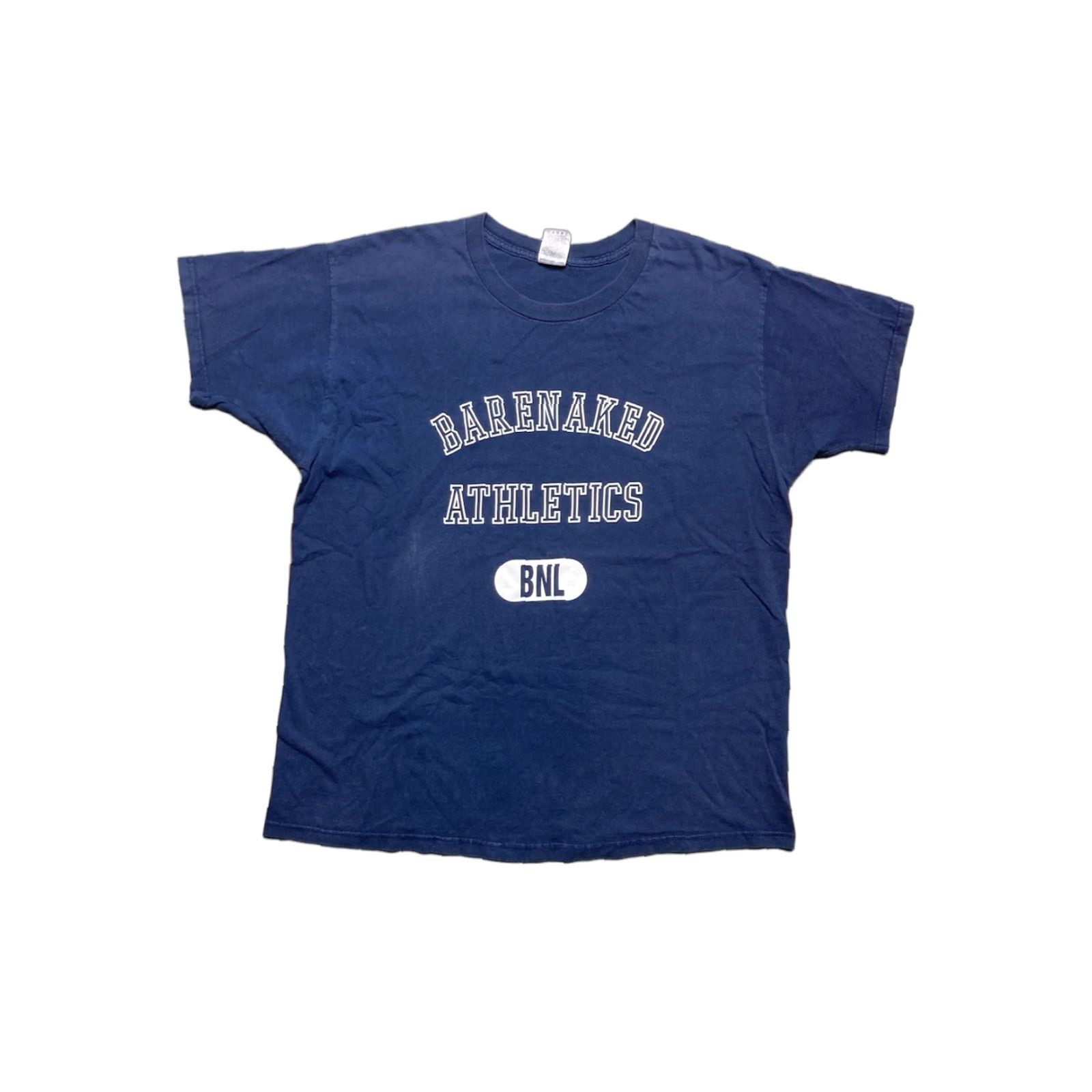 Fruit Of The Loom VINTAGE Barenaked Ladies Graphic T Shirt Athletics BNL Rock Tour Band Tee XL Men blue Shirt Size US XL / EU 56 / 4 - 1 Thumbnail