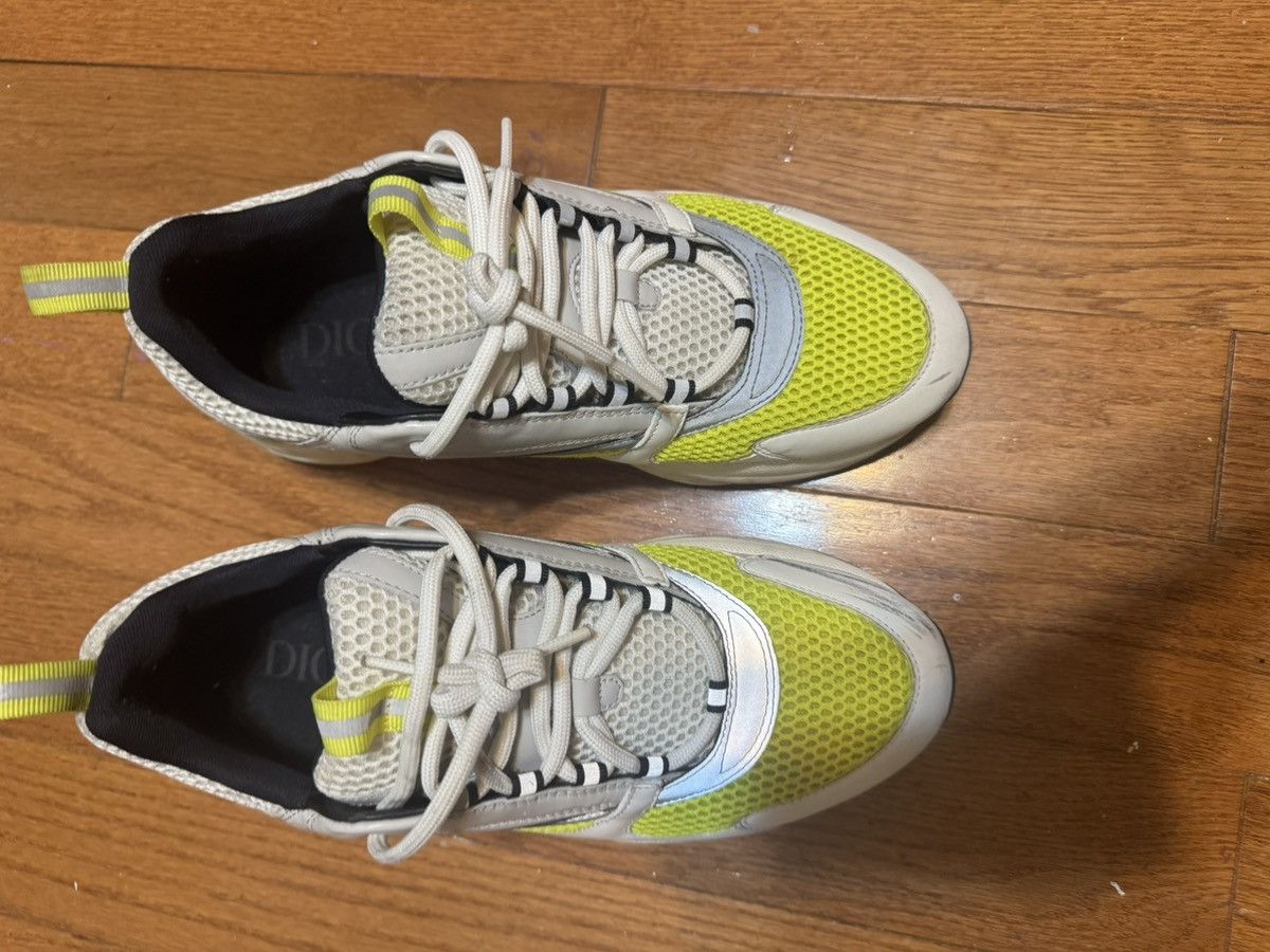 Dior Dior B22 white and yellow Size US 11 / EU 44 - 9 Thumbnail