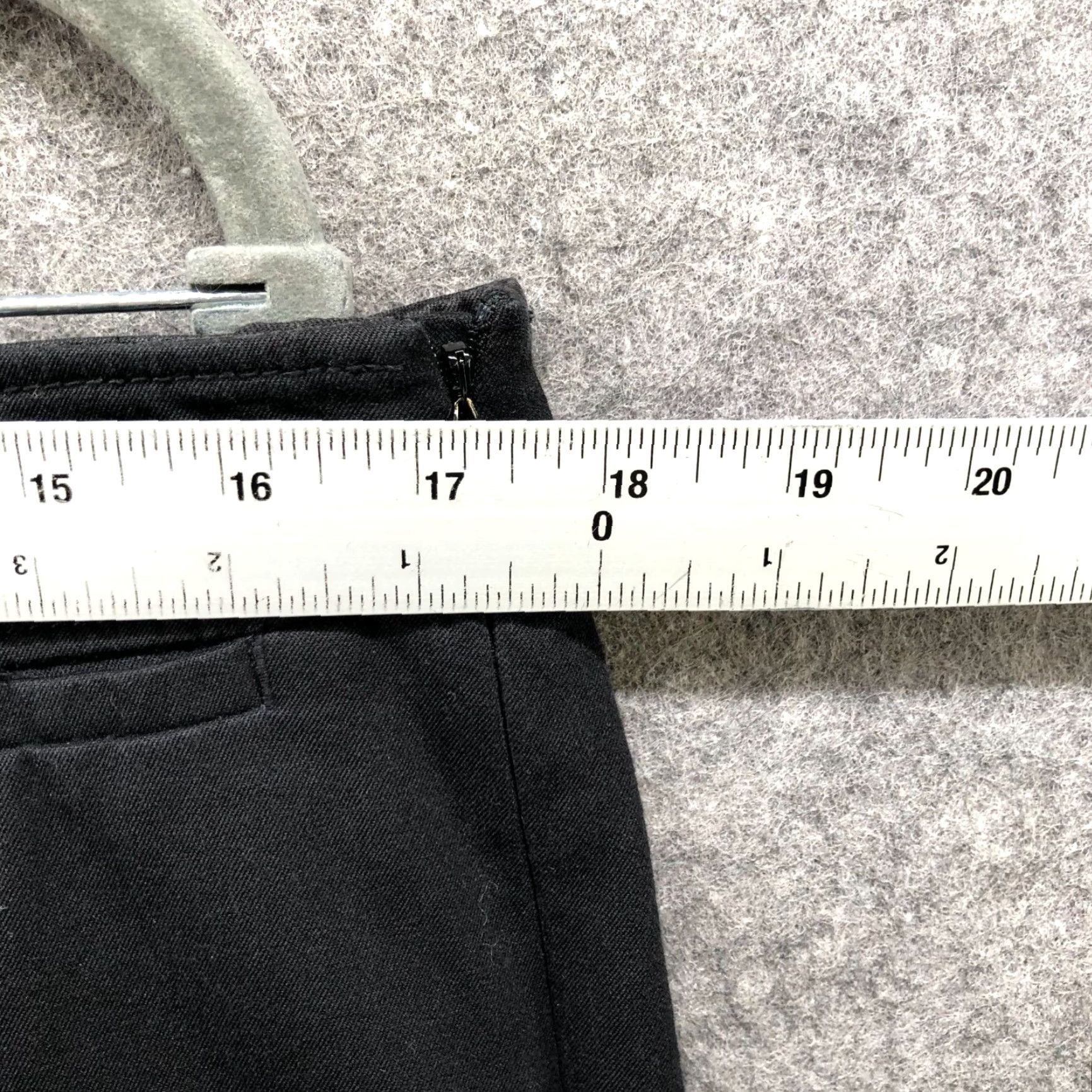 Talbots VINTAGE? No. Talbots Chatham Ankle Pants Womens 12 Black Chino Slim Stretch Size 34" / US 12 / IT 48 - 6 Thumbnail