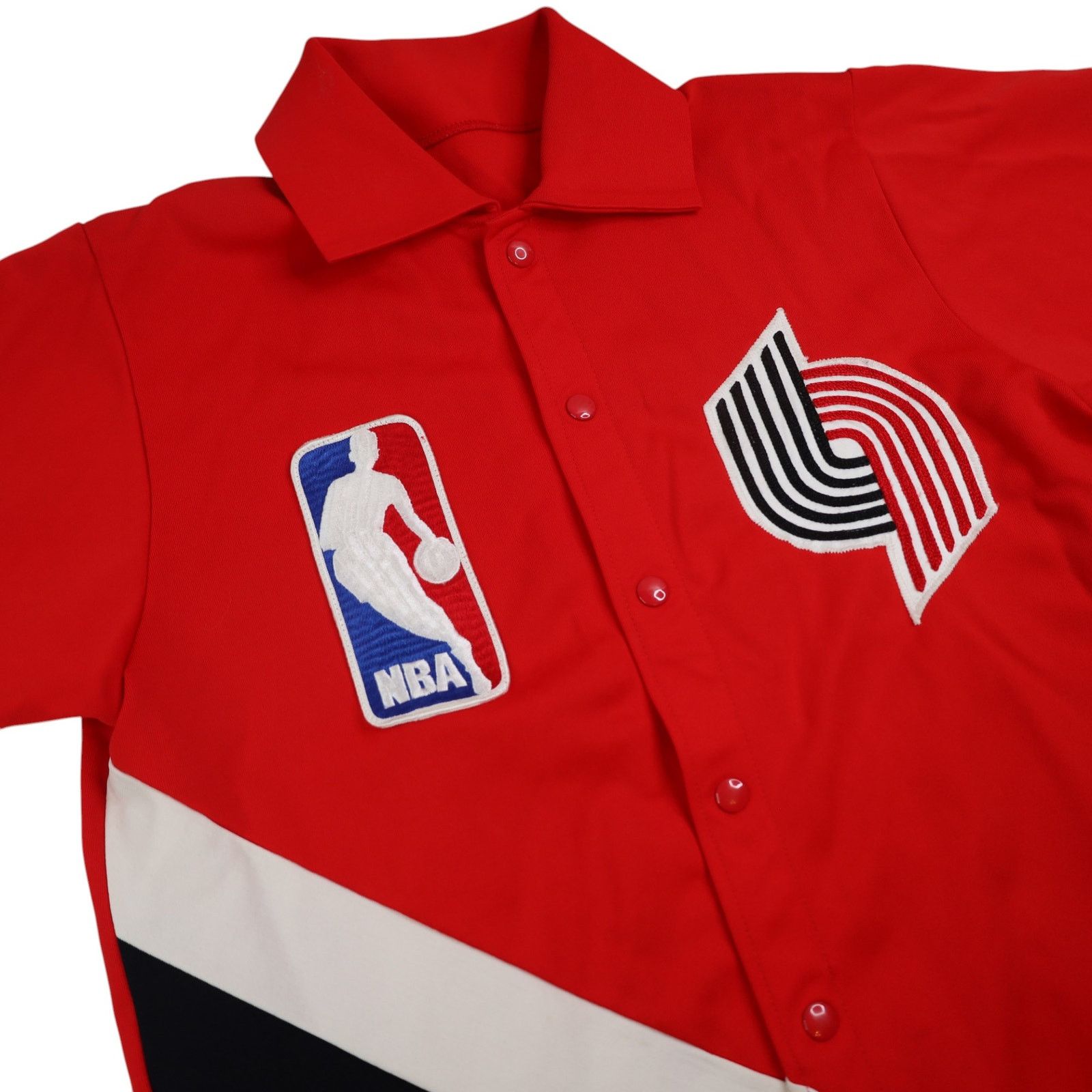 NBA × Vintage VTG Game Worn Medalist Sand Knit Portland Blazers Jersey Size US M / EU 48-50 / 2 - 5 Thumbnail