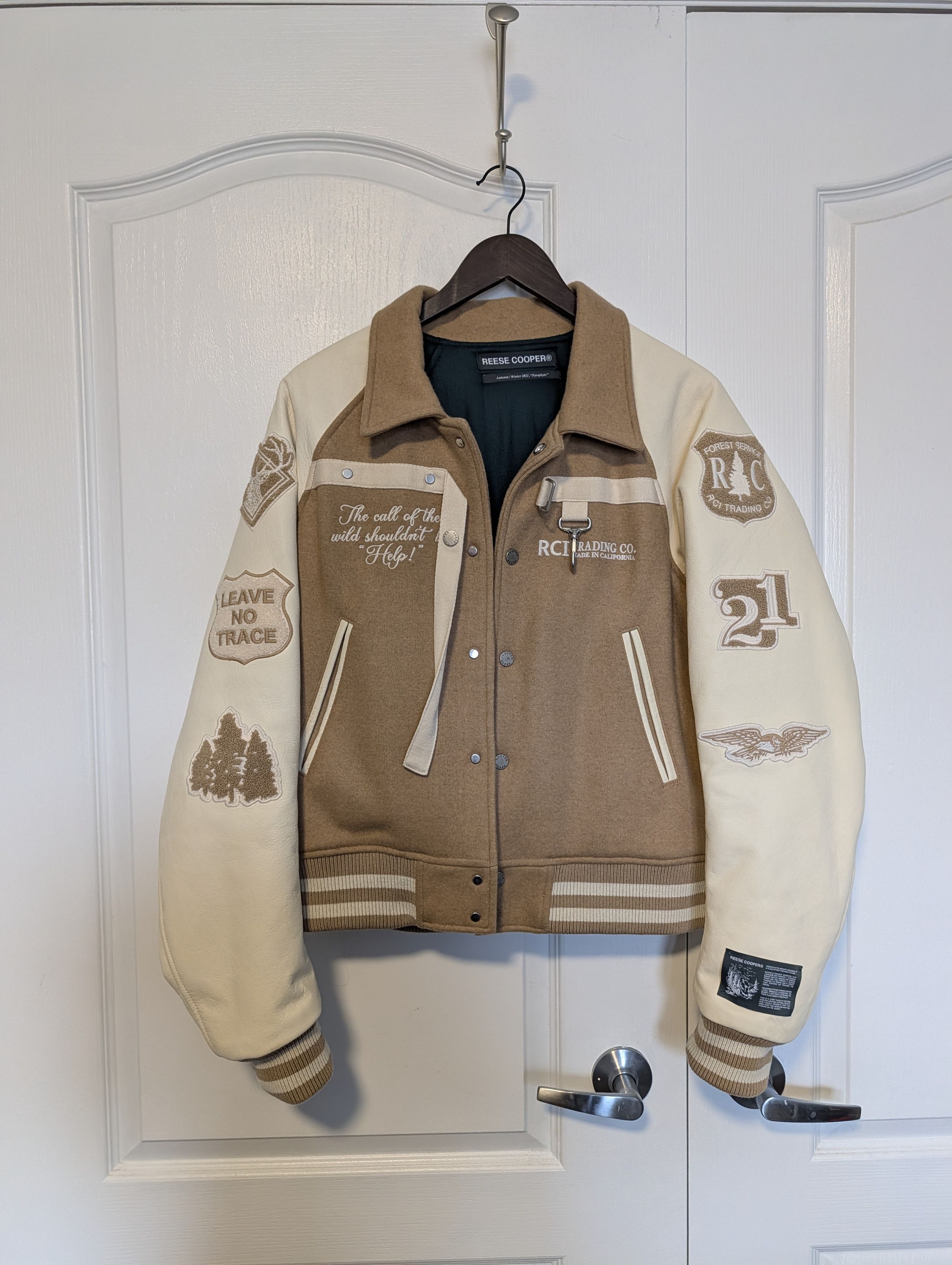 Reese Cooper Call of the Wild Wool Varsity Jacket 2021 Size US S / EU 44-46 / 1 - 2 Thumbnail