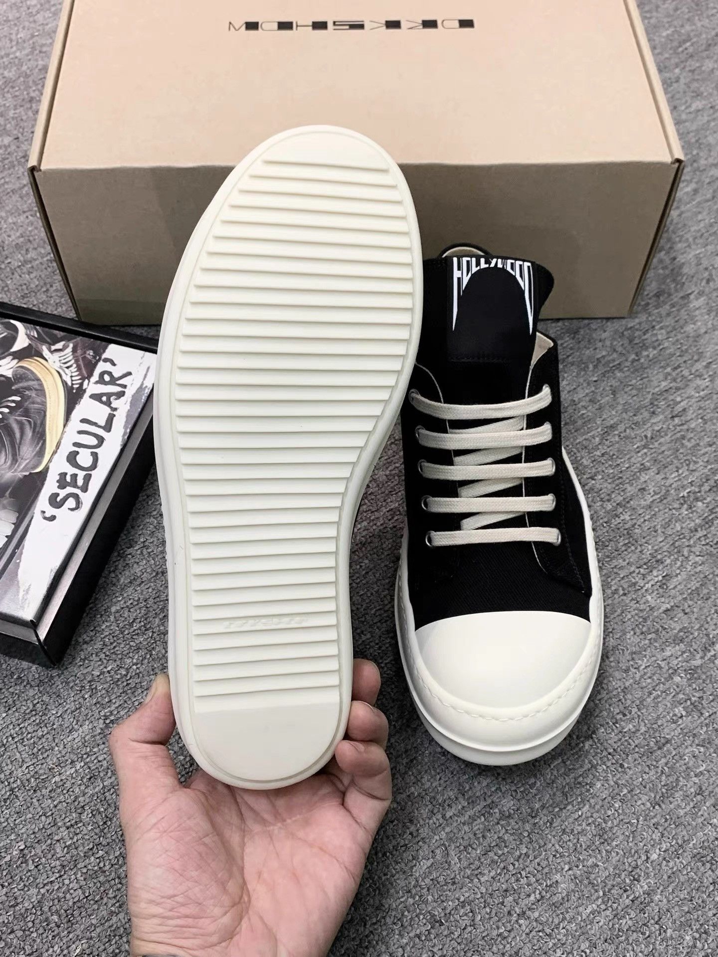 Rick Owens Rick Owens 25SS Heel Fold-Down Big Converse K34 Size US 6 / IT 36 - 8 Thumbnail