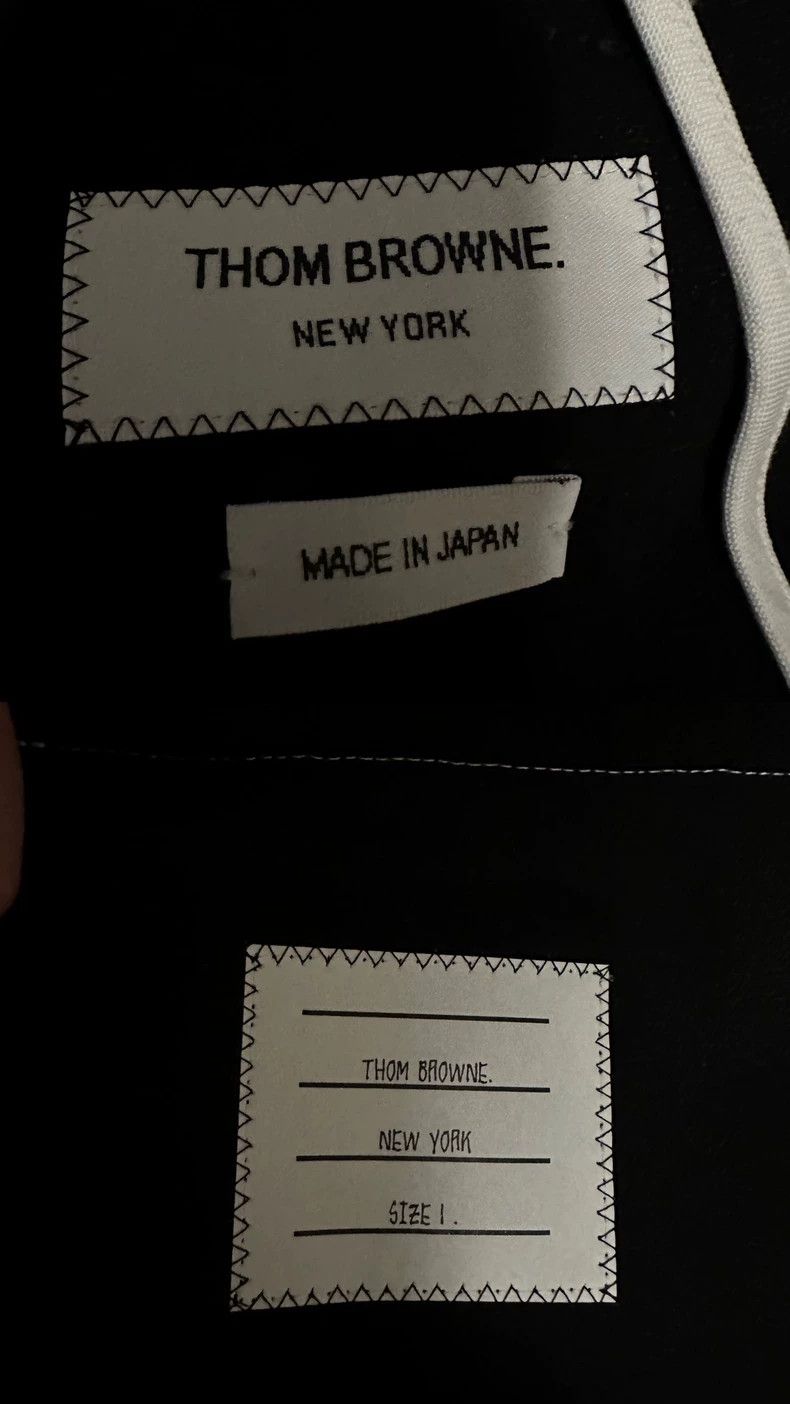 Thom Browne Thom Browne Black cowboy jacket Size US S / EU 44-46 / 1 - 7 Thumbnail