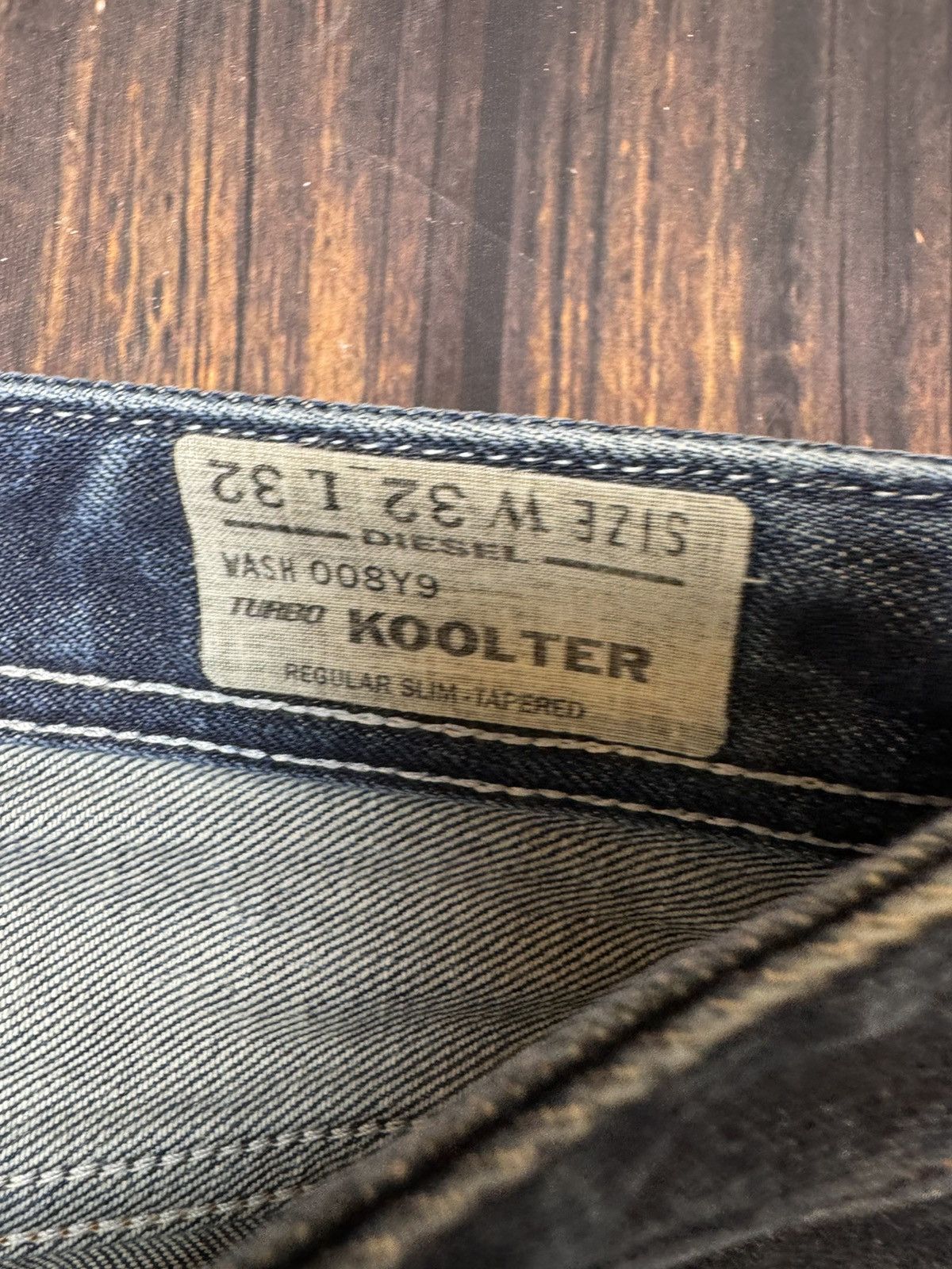 Diesel × Japanese Brand × Vintage Vintage pants DIESEL y2k denim Size US 32 / EU 48 - 5 Thumbnail