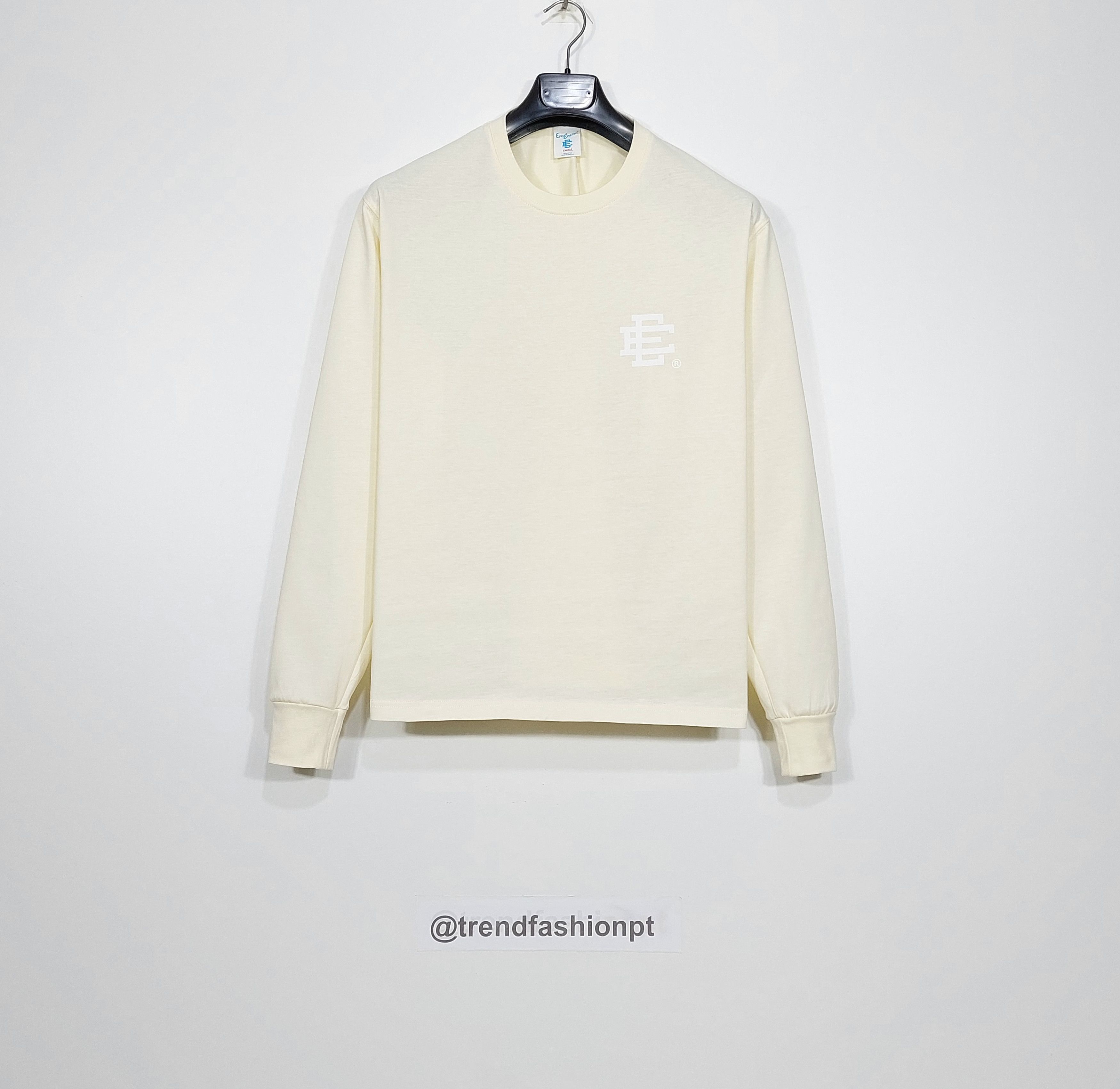 Eric Emanuel EE long sleeve tshirt - cream / white S Size US S / EU 44-46 / 1 - 1 Thumbnail