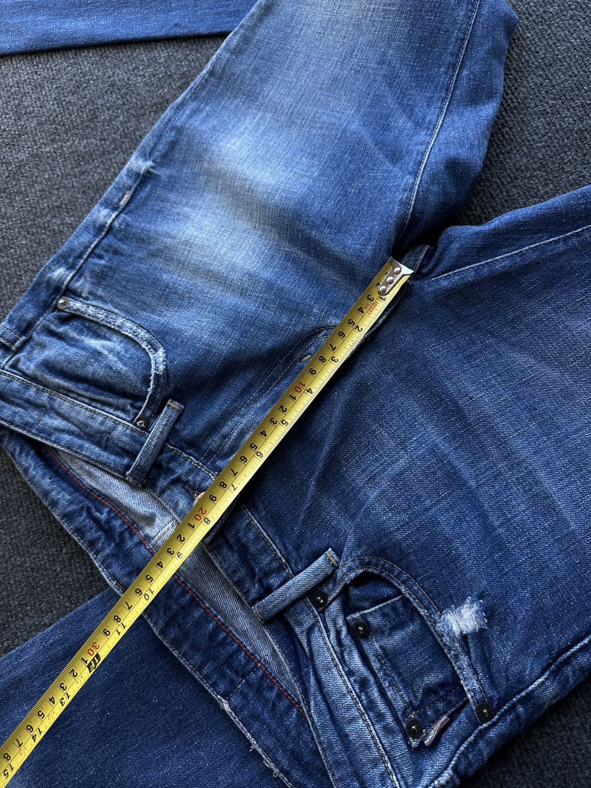 Ralph Lauren 🚨RARE RL RALPH LAUREN WOMEN DENIM JEANS FLAG LOGO Size 30" / US 8 / IT 44 - 23 Thumbnail