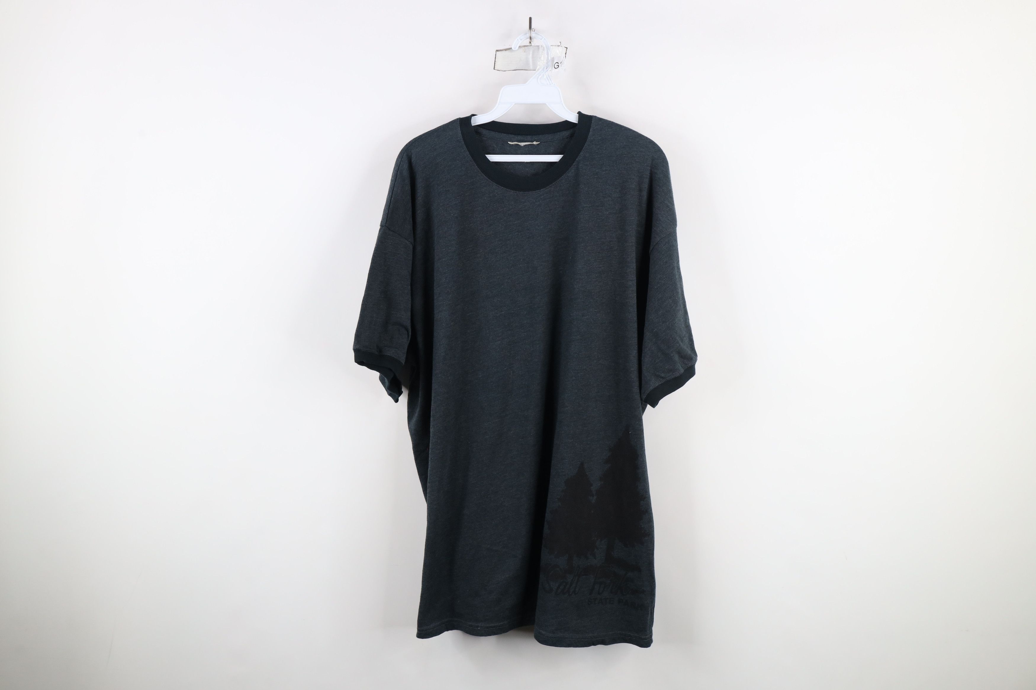 Vintage Vintage Streetwear Salt Fork Jersey Knit Ringer T-Shirt Size US XXL / EU 58 / 5 - 1 Thumbnail