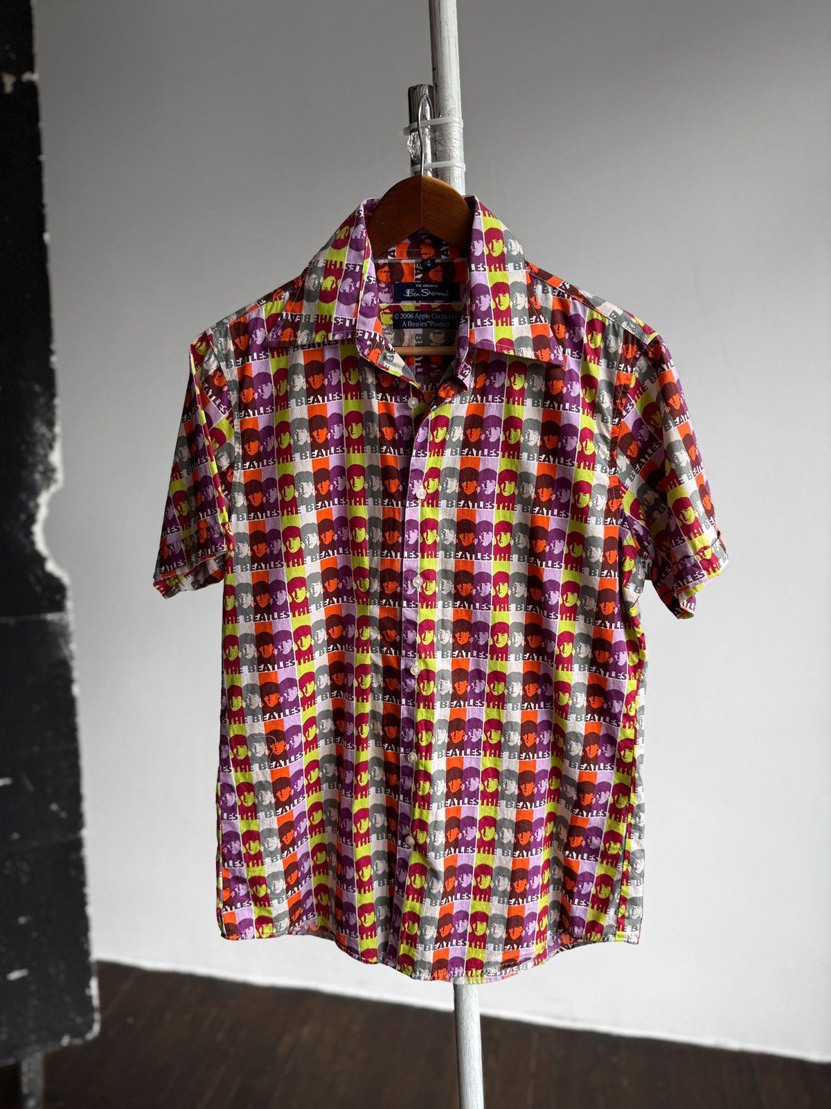 Ben Sherman The Beatles Vintage 00s Printed Shirt Button Up
