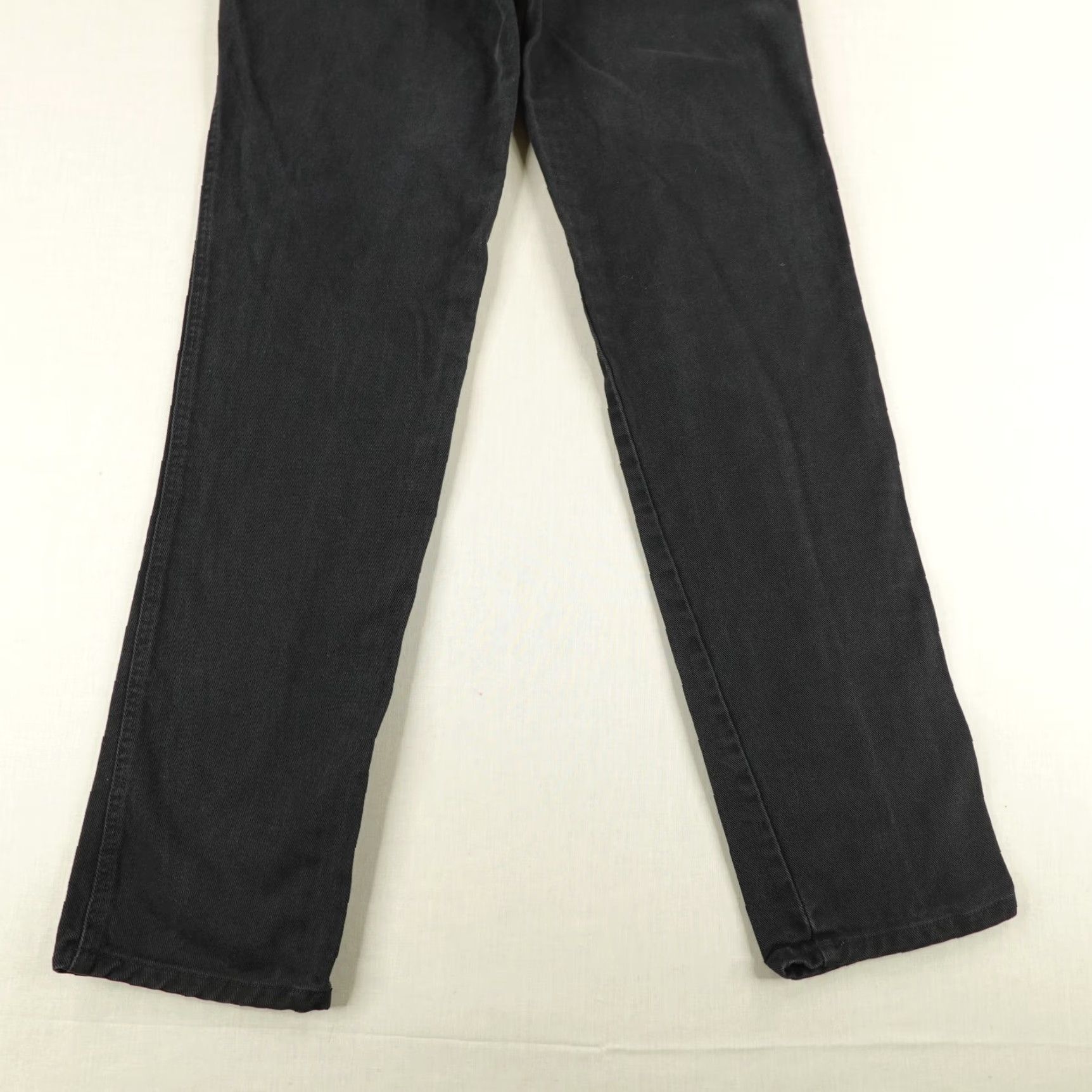 Vintage Rockies Jeans Womens 30 Black Denim High Rise Cowboy Straight Jeans Size 26" / US 2 / IT 38 - 7 Thumbnail