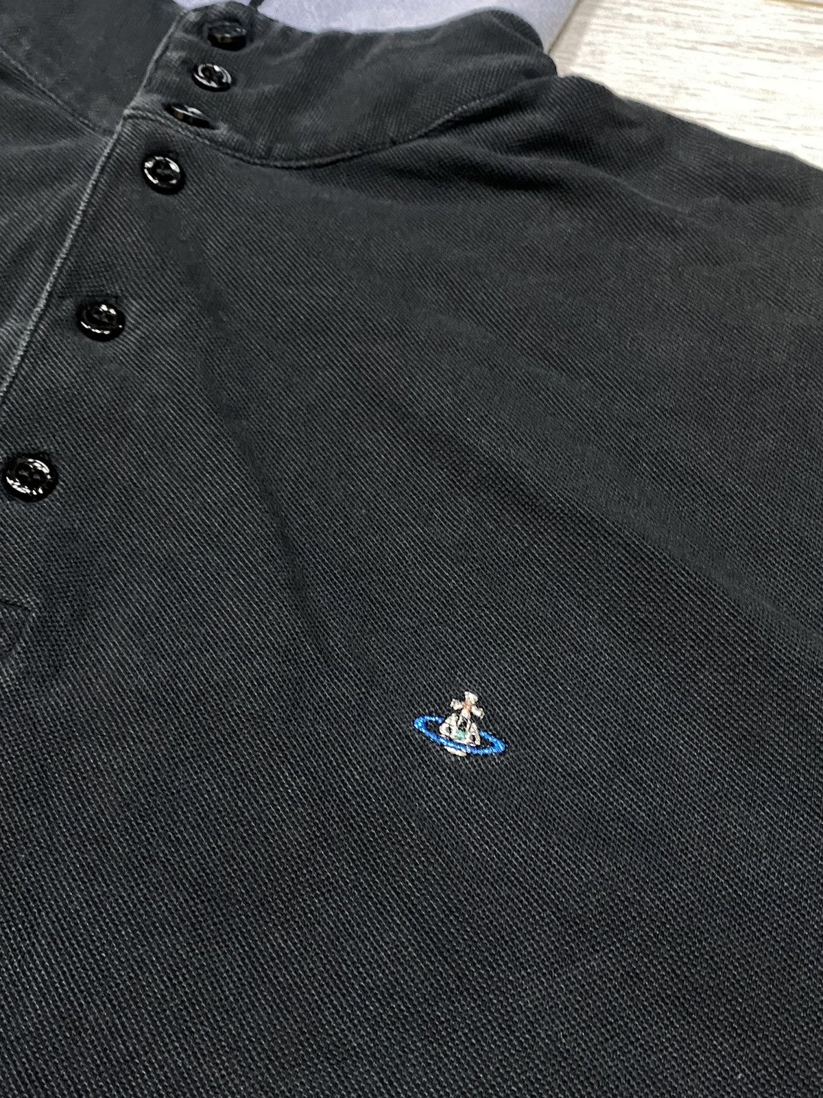 Vivienne Westwood Vivienne Westwood vintage faded small orb polo stripes Size US XL / EU 56 / 4 - 4 Thumbnail