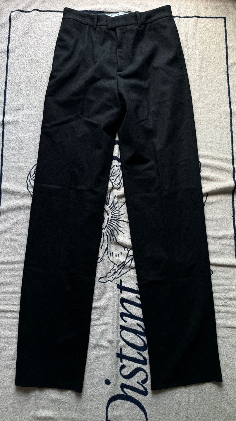 Off-White TAILORING Suit Double-Breasted Blazer + Pants Wool Set up Size 46L - 14 Thumbnail