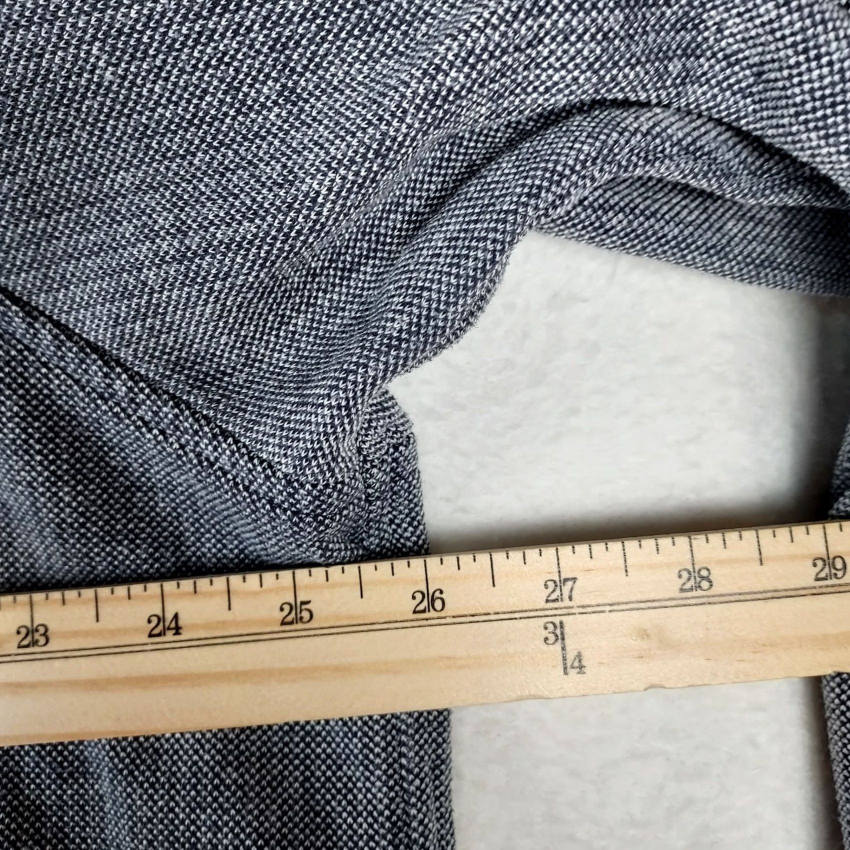 Vintage Tailor Vintage Shirt Jacket Shacket XL Mens Gray Blue Fleece Lined Cotton Casual Winter Fall Size US XL / EU 56 / 4 - 6 Thumbnail