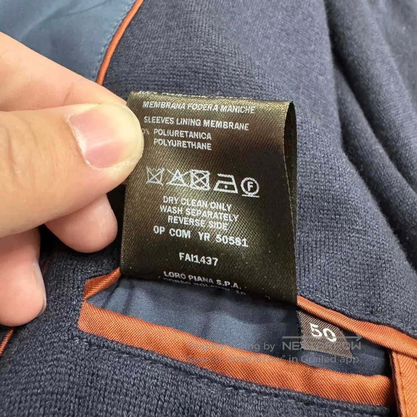 Loro Piana Blue Hooded Jacket with Multiple Pockets - Size M. Size US M / EU 48-50 / 2 - 5 Thumbnail