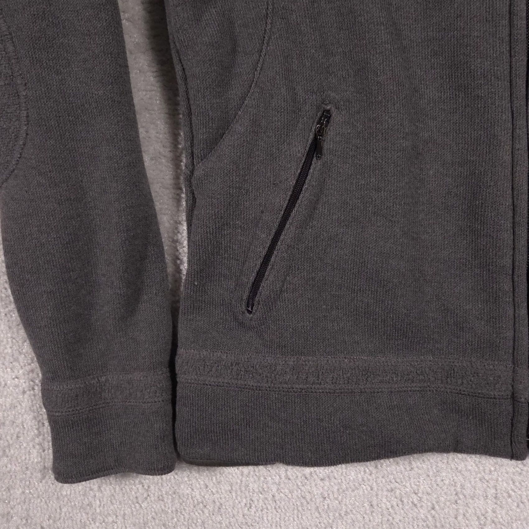 Layer 8 Columbia Fleece Jacket Womens Large Gray Full Zip Outdoor Hiking Layer Warm Size L / US 10 / IT 46 - 4 Thumbnail