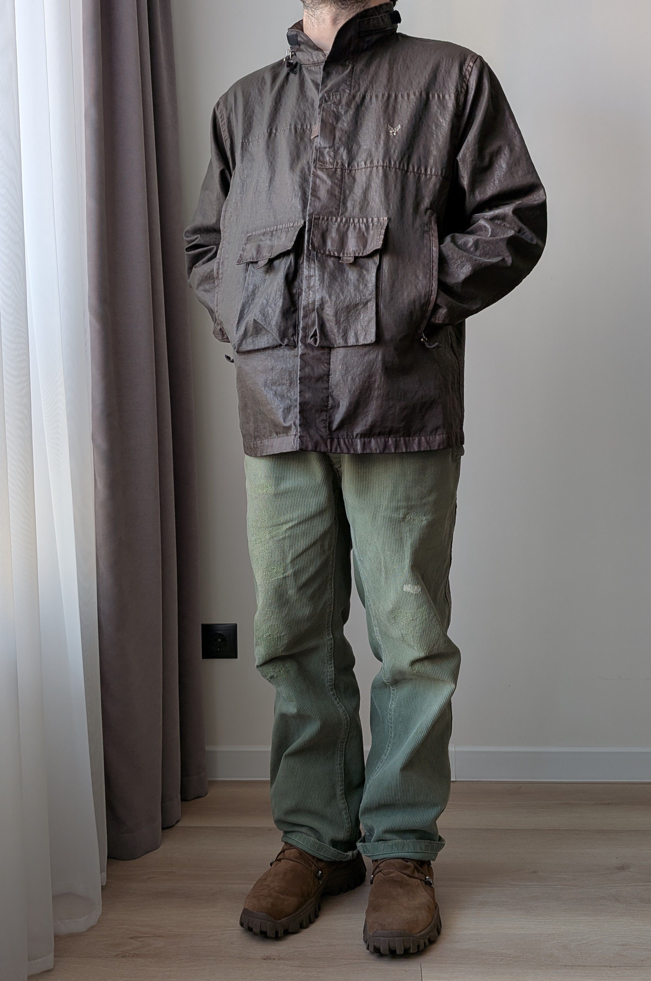 Avirex × Vintage PU-Coated Garment-Dyed Iridescent Jacket Size US M / EU 48-50 / 2 - 2 Thumbnail