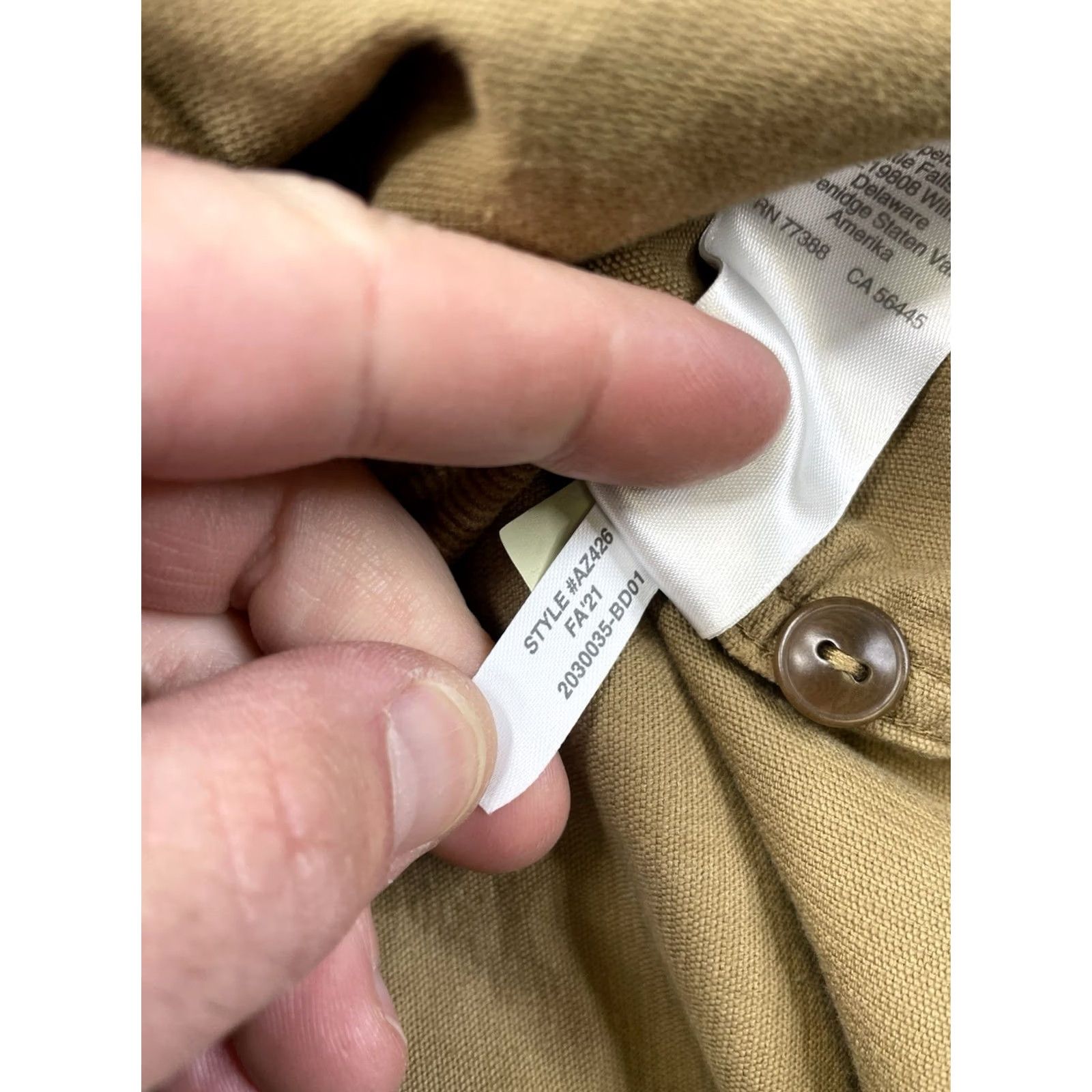J.Crew VINTAGE J.CREW Corduroy Shirt Mens Large Brown Button-Up Work Shirt L Brown Mens Size US L / EU 52-54 / 3 - 8 Thumbnail