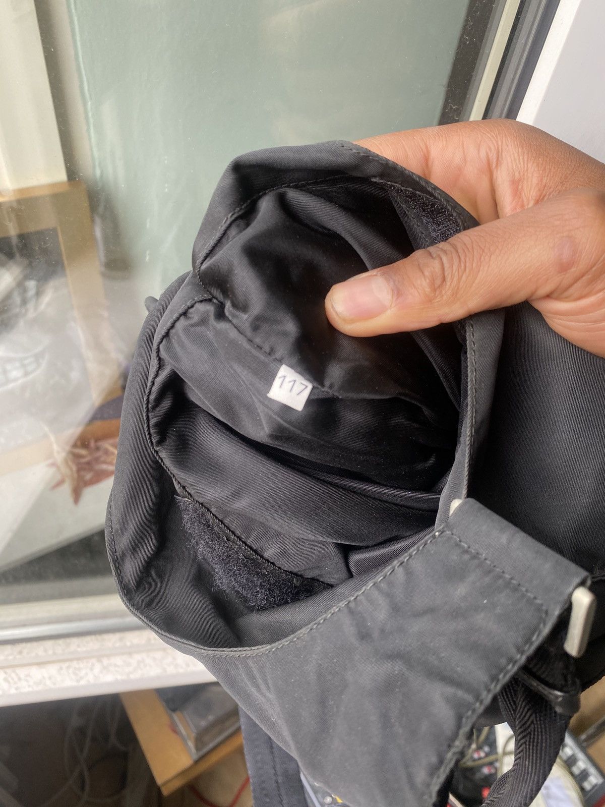Prada Prada Black Nylon Shoulder Bag Size ONE SIZE - 5 Thumbnail