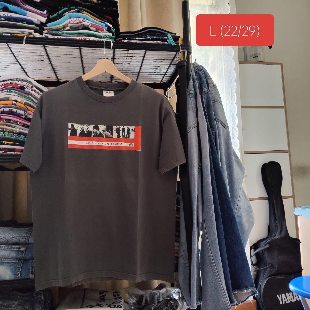 Band Tees × Vintage vintage U2​ - Elevation Tour 2001 Size US L / EU 52-54 / 3 - 8 Thumbnail