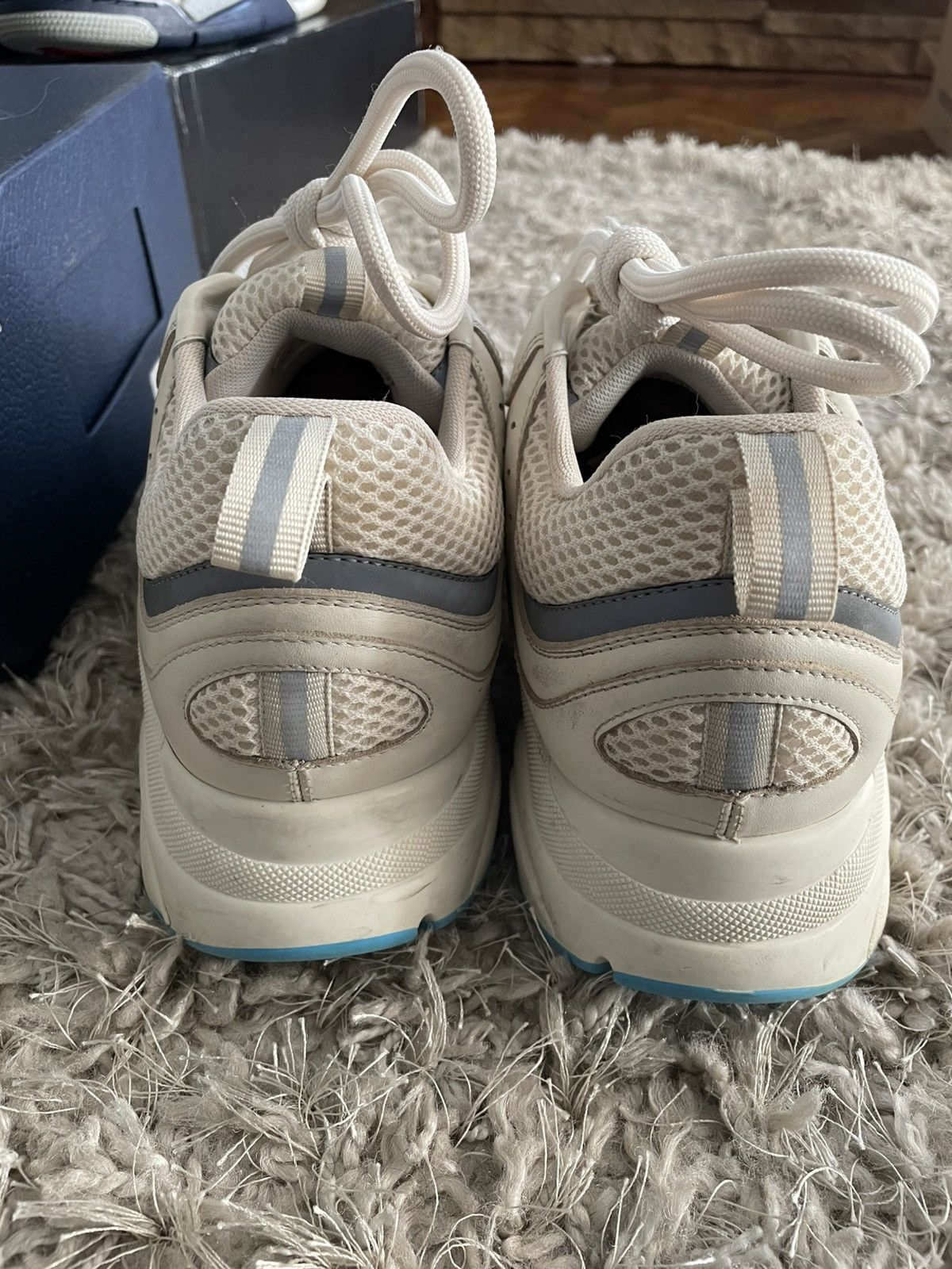 Dior Dior B22 White/Blue Size US 10 / EU 43 - 6 Thumbnail