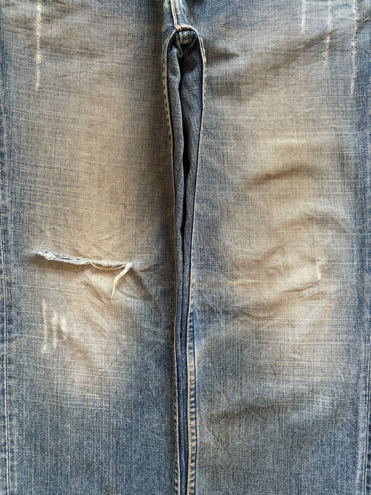 Levi's × Levi's Vintage Clothing Vintage 90s Levis 533 Mud Distressed Loose Baggy Jeans Size US 34 / EU 50 - 5 Thumbnail