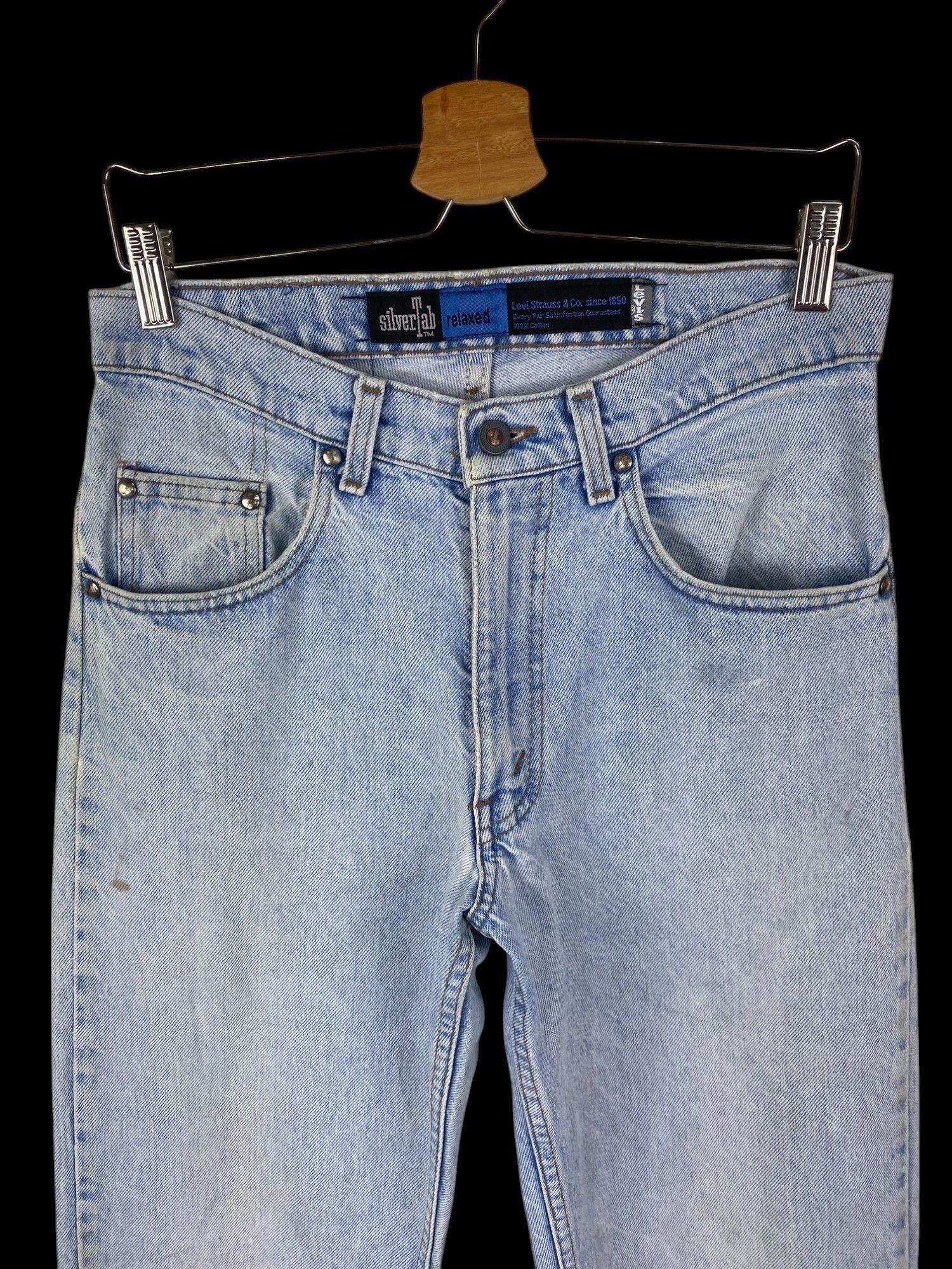 Levi's Vintage Levis Silvertab Relaxed Tapered leg USA 549 buttom Size US 29 - 5 Thumbnail