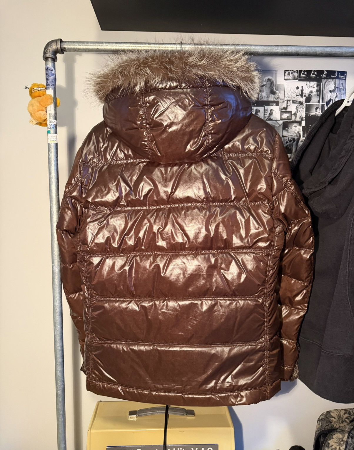 Burberry Burberry Black Label Fur Puffer Jacket Size US L / EU 52-54 / 3 - 2 Thumbnail
