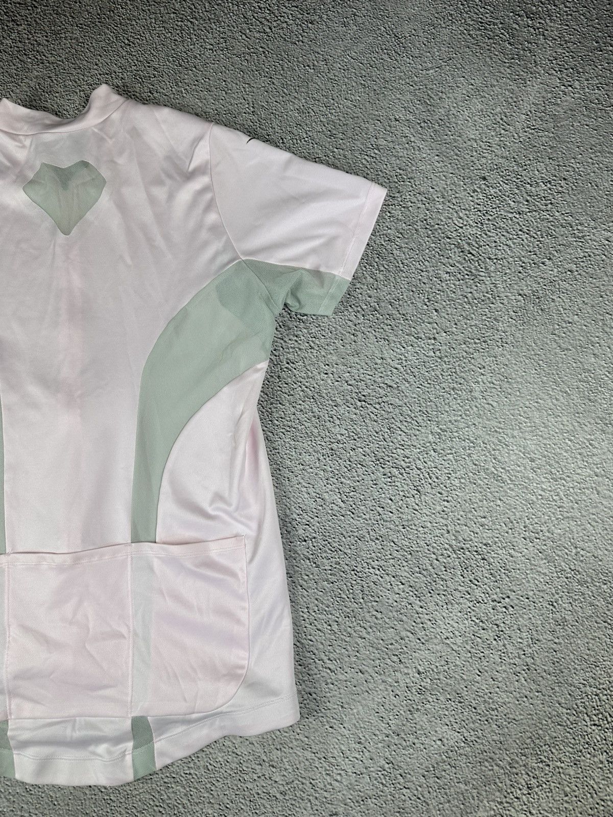 Nike × Vintage Nike Dri-FIT Cycling Jersey Pink Full Zip XL Portugal Size US XL / EU 56 / 4 - 11 Thumbnail