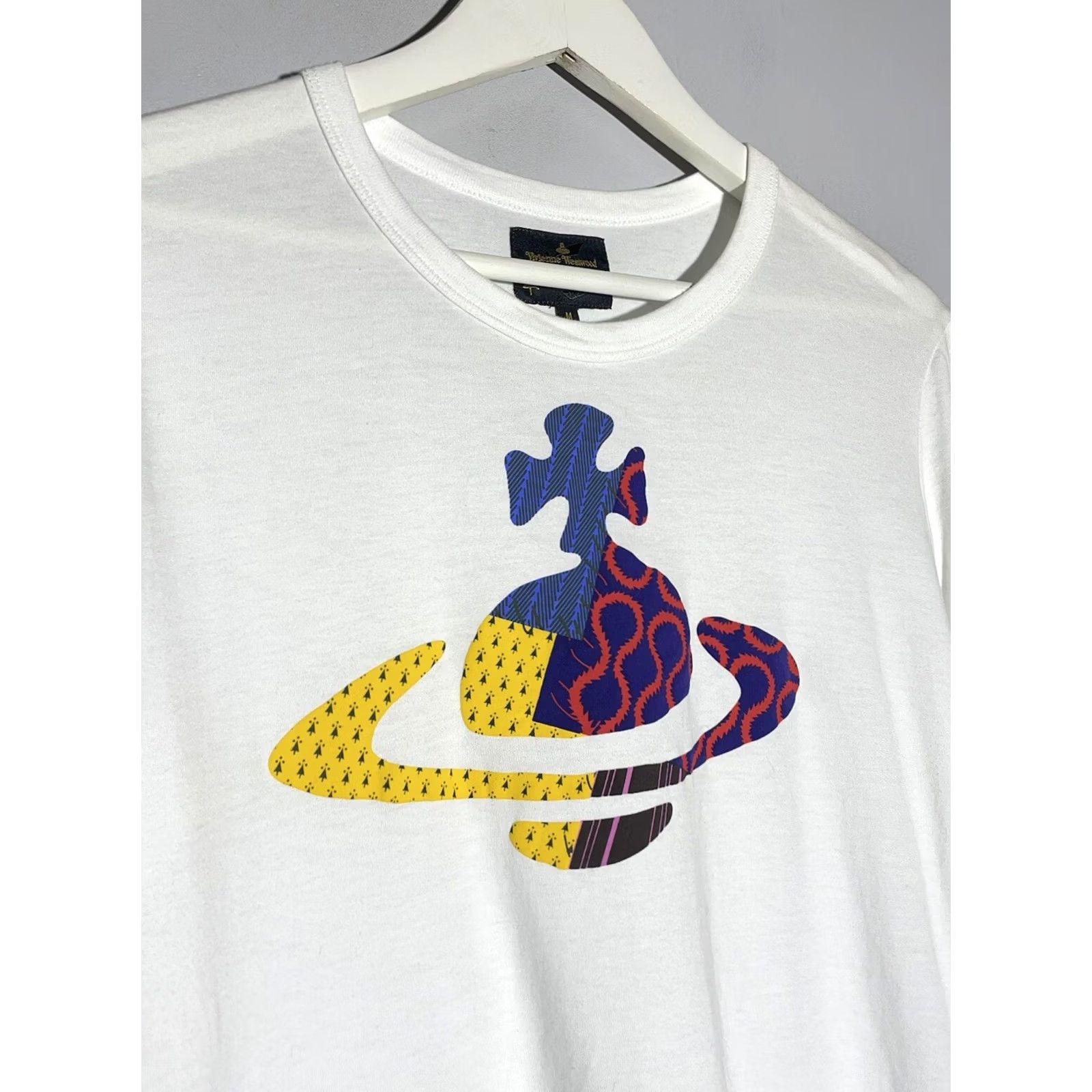 Logo 7 VINTAGE Vivienne Westwood Anglomania Big Orb Logo T-Shirt Short Sleeve Size M Size US M / EU 48-50 / 2 - 3 Thumbnail