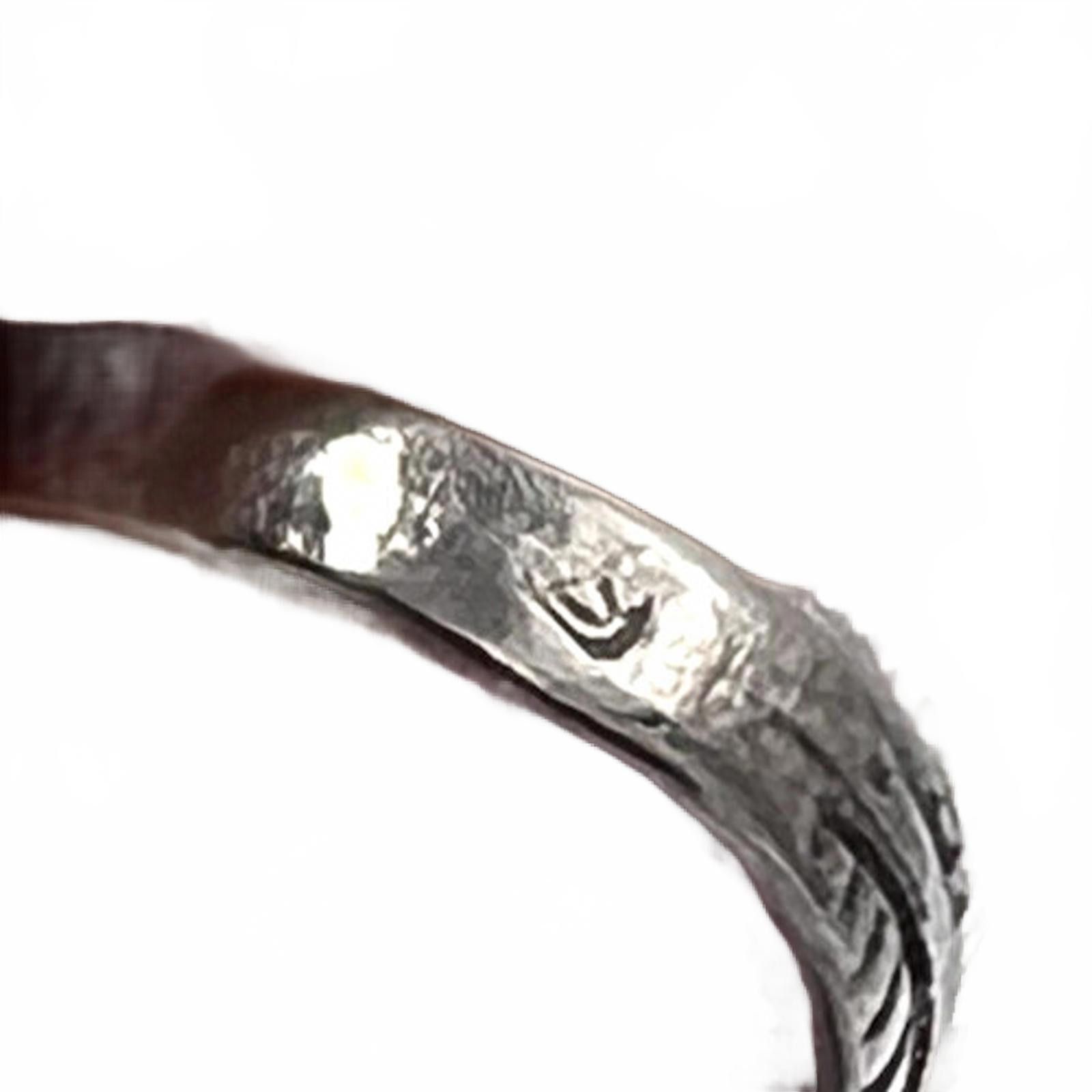 Other Sterling Silver Native Handcrafted Green Turquoise Ring Size ONE SIZE - 5 Thumbnail