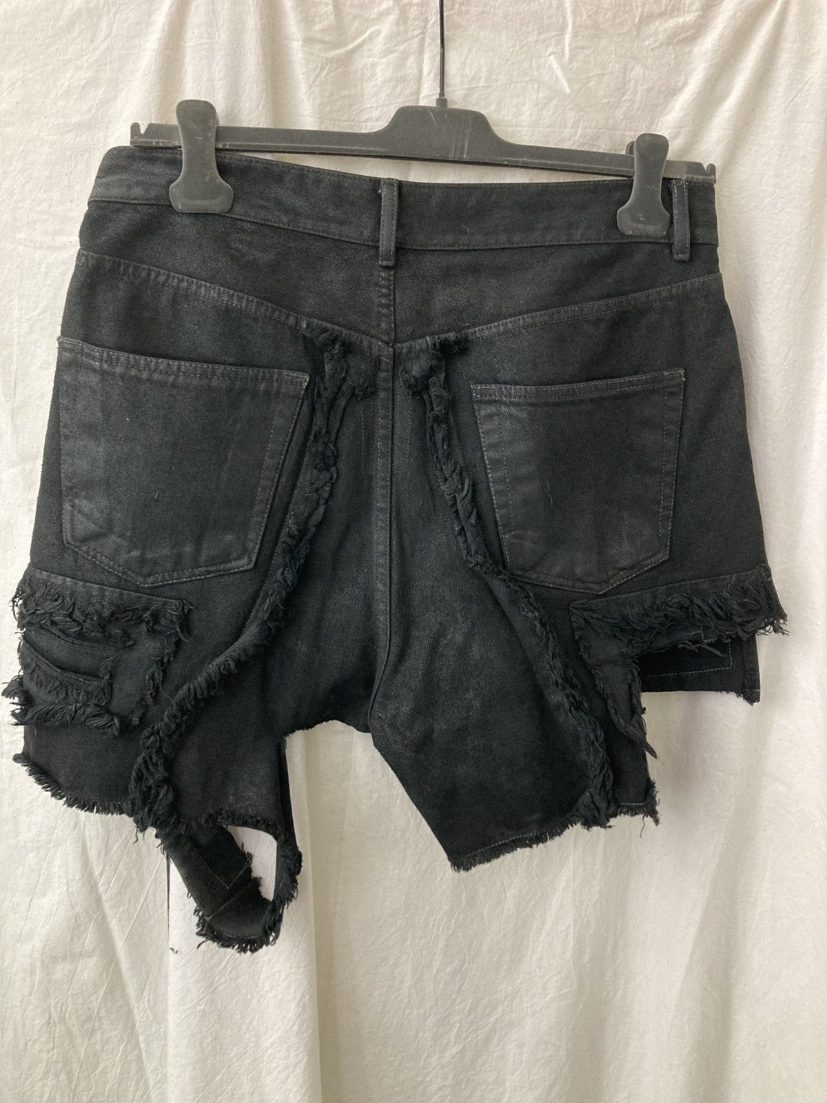 Rick Owens Drkshdw RICK OWENS / Trucker Cut Offs Denim Shorts Size US 31 - 7 Thumbnail