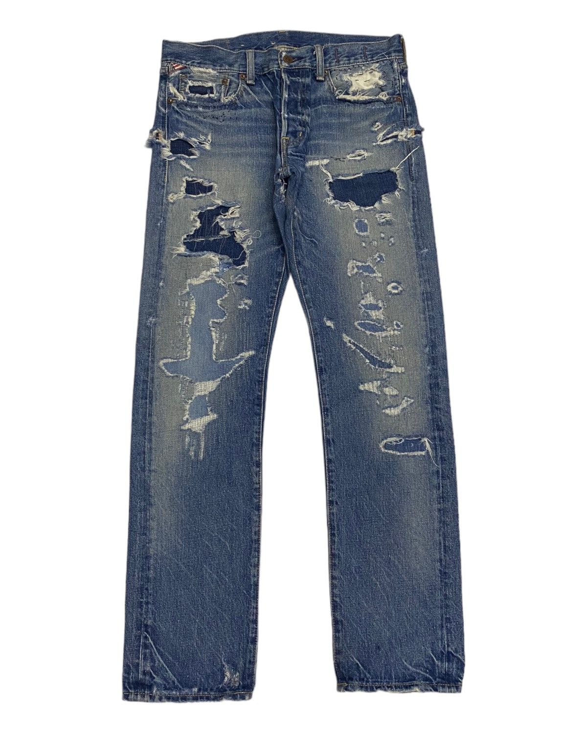 Denim & Supply Ralph Lauren 🔥UNDERCOVER DESIGN DENIM & SUPPLY RALPH LAUREN DISTRESSED Size US 31 - 1 Thumbnail