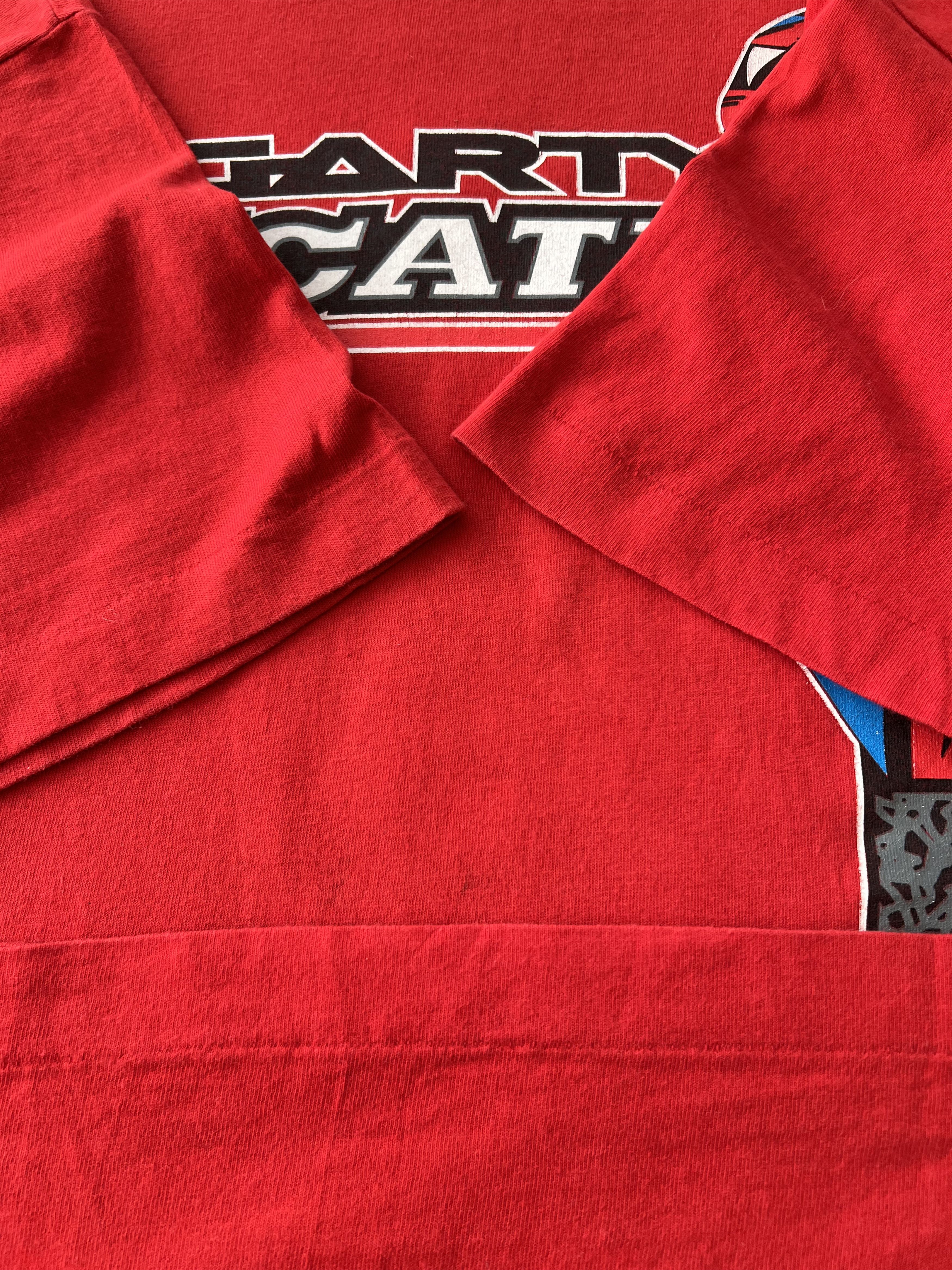 Ducati Vintage 90s Ducati Carl Fogarty Foggy Moto Racing T-shirt Size US XL / EU 56 / 4 - 7 Thumbnail