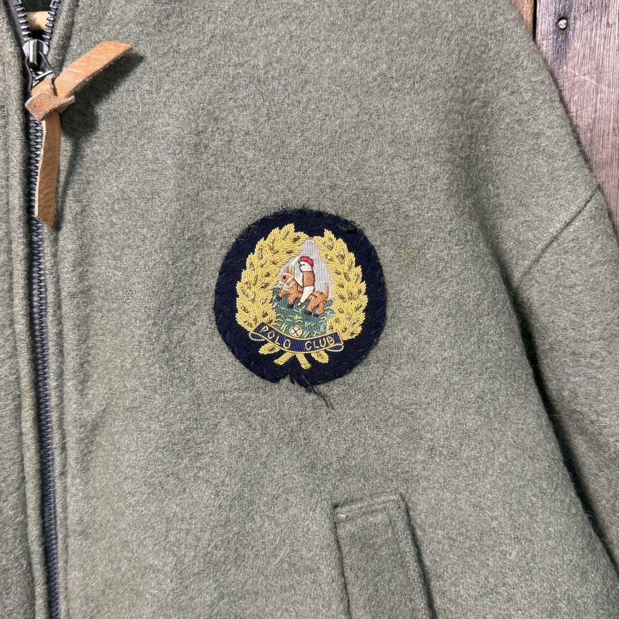 Fake London Genius Vintage 90’s Fake London Wool Cashmere Bomber Jacket Size US M / EU 48-50 / 2 - 6 Thumbnail