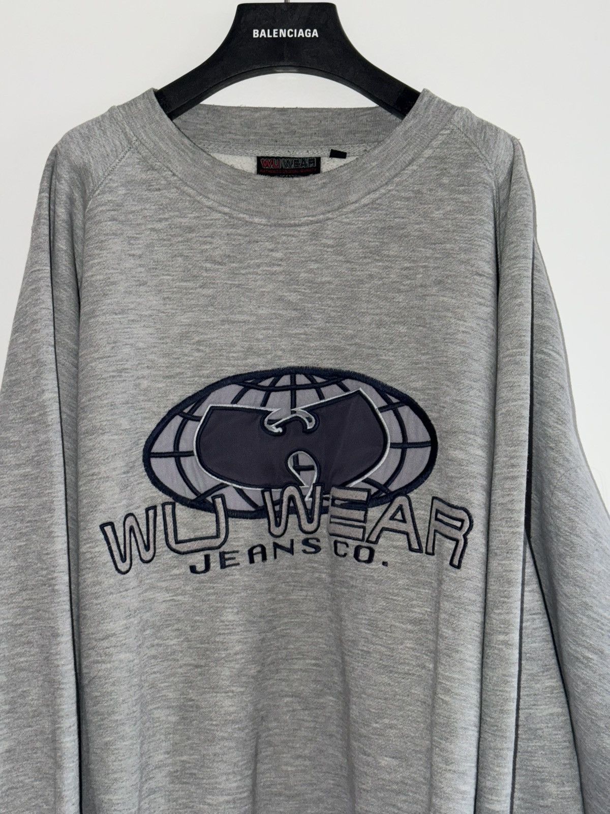Wu-Tang Clan 00s Y2K 2000s HIP HOP WU WEAR JEANS WUTANG CLAN RAP BOXY Size US XXL / EU 58 / 5 - 2 Thumbnail