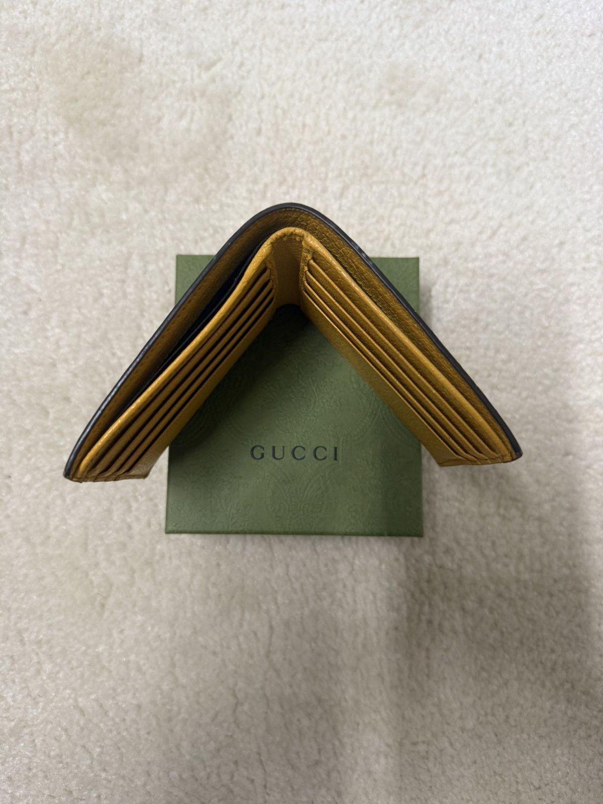 Gucci GUCCI NEO VINTAGE BI FOLD WALLET Size ONE SIZE - 4 Thumbnail