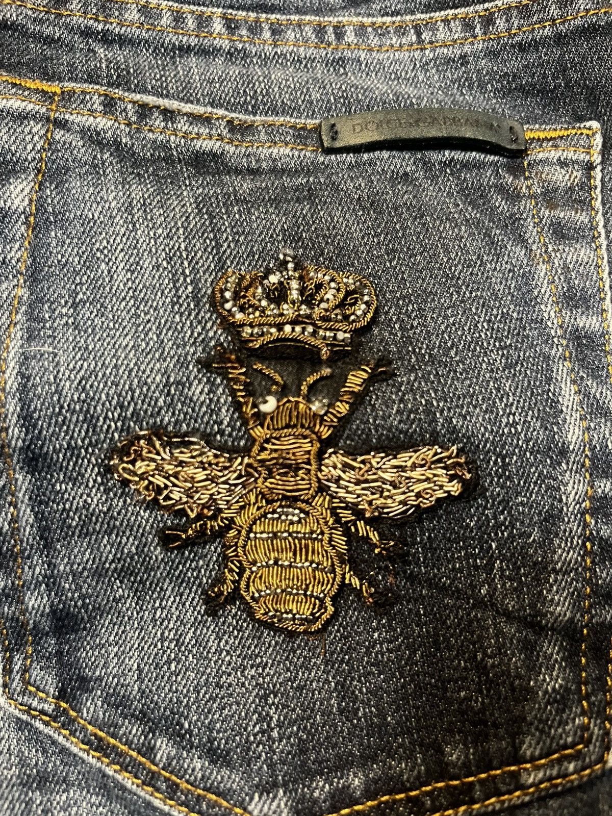 Dolce & Gabbana D&G bee denim Size US 32 / EU 48 - 4 Thumbnail